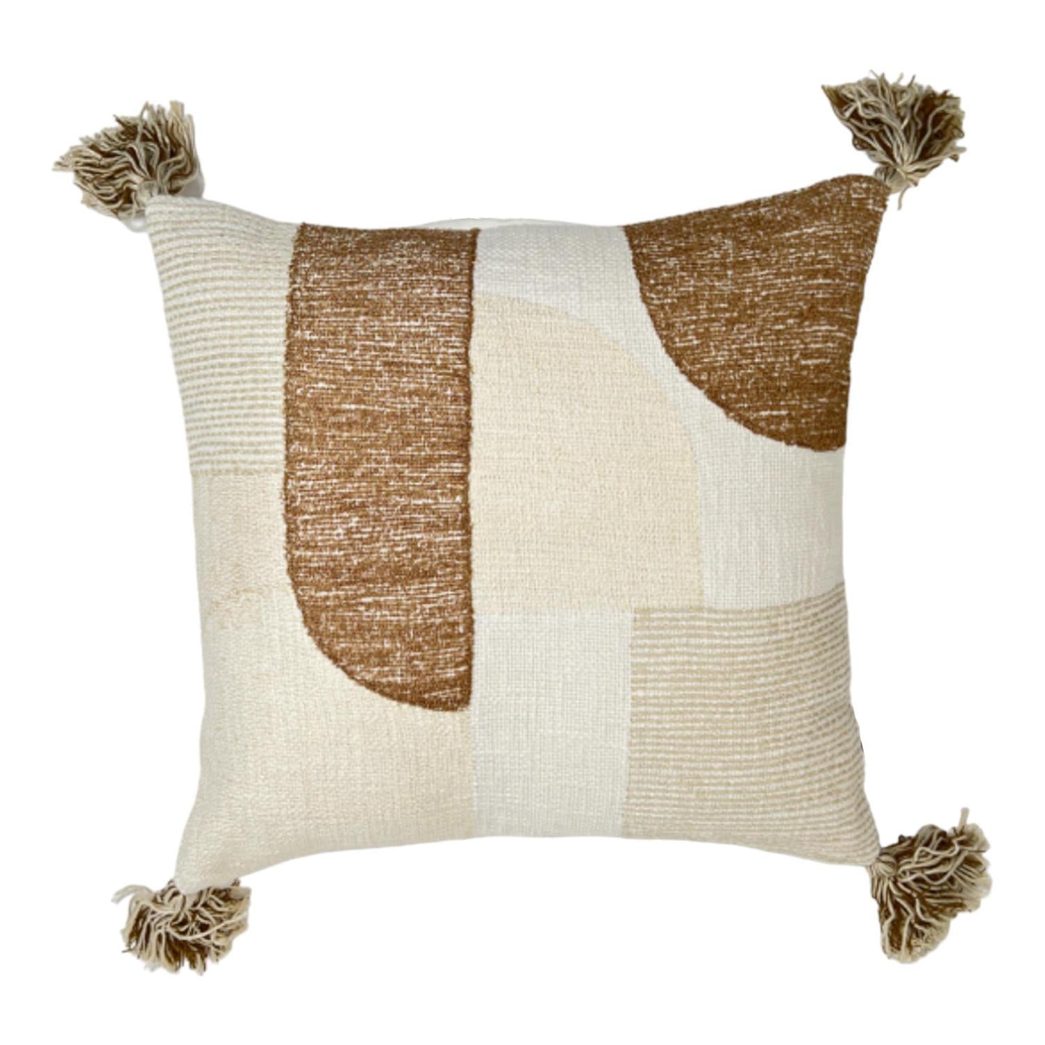 Cojin 45X45X1 Beige Lamar F243