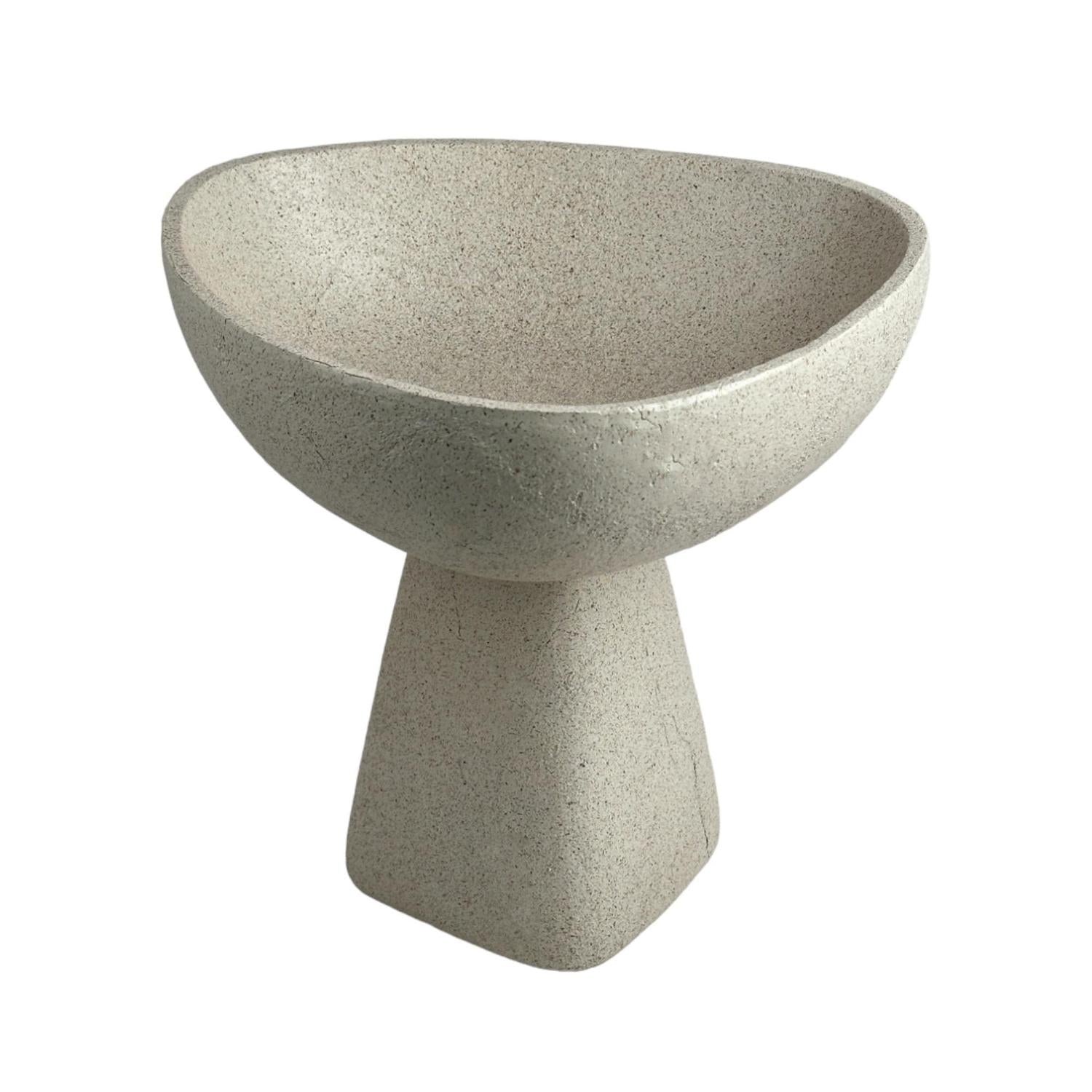 Centro De Mesa  28X27X27 Beige Bowl Alto F243