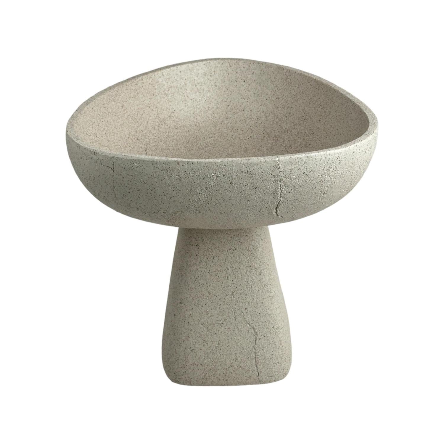 Centro De Mesa  28X27X27 Beige Bowl Alto F243