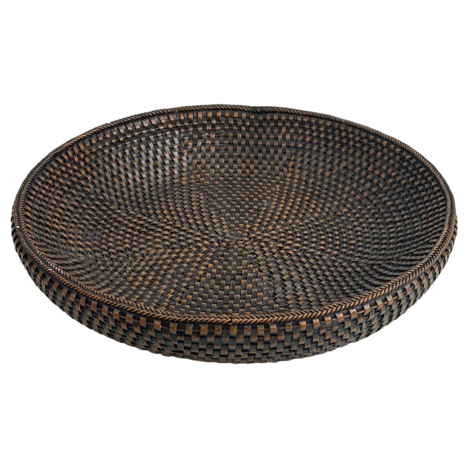 Centro De Mesa  30X29.5X6.5 Café Rattan F243