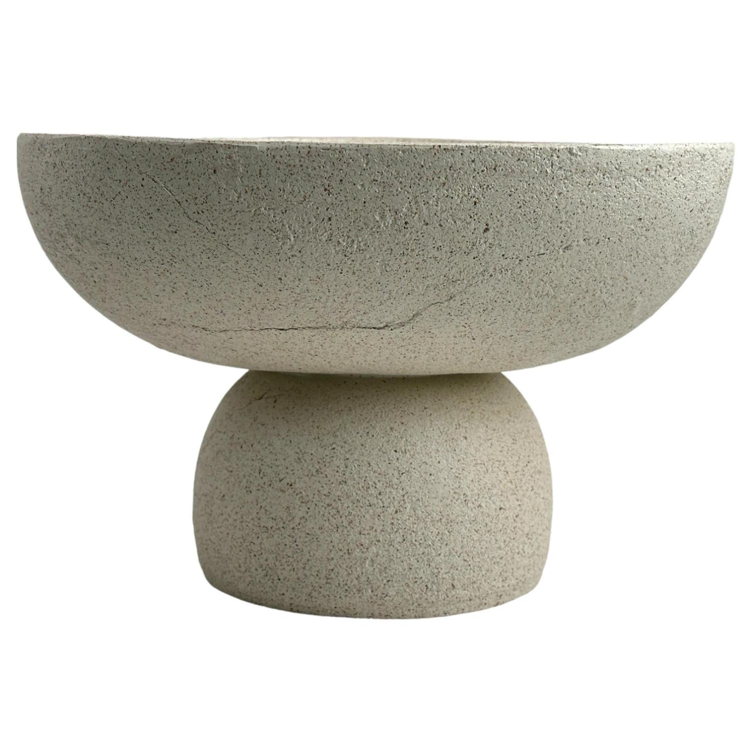 Centro De Mesa 28X27X18.5 Beig Bowl F243