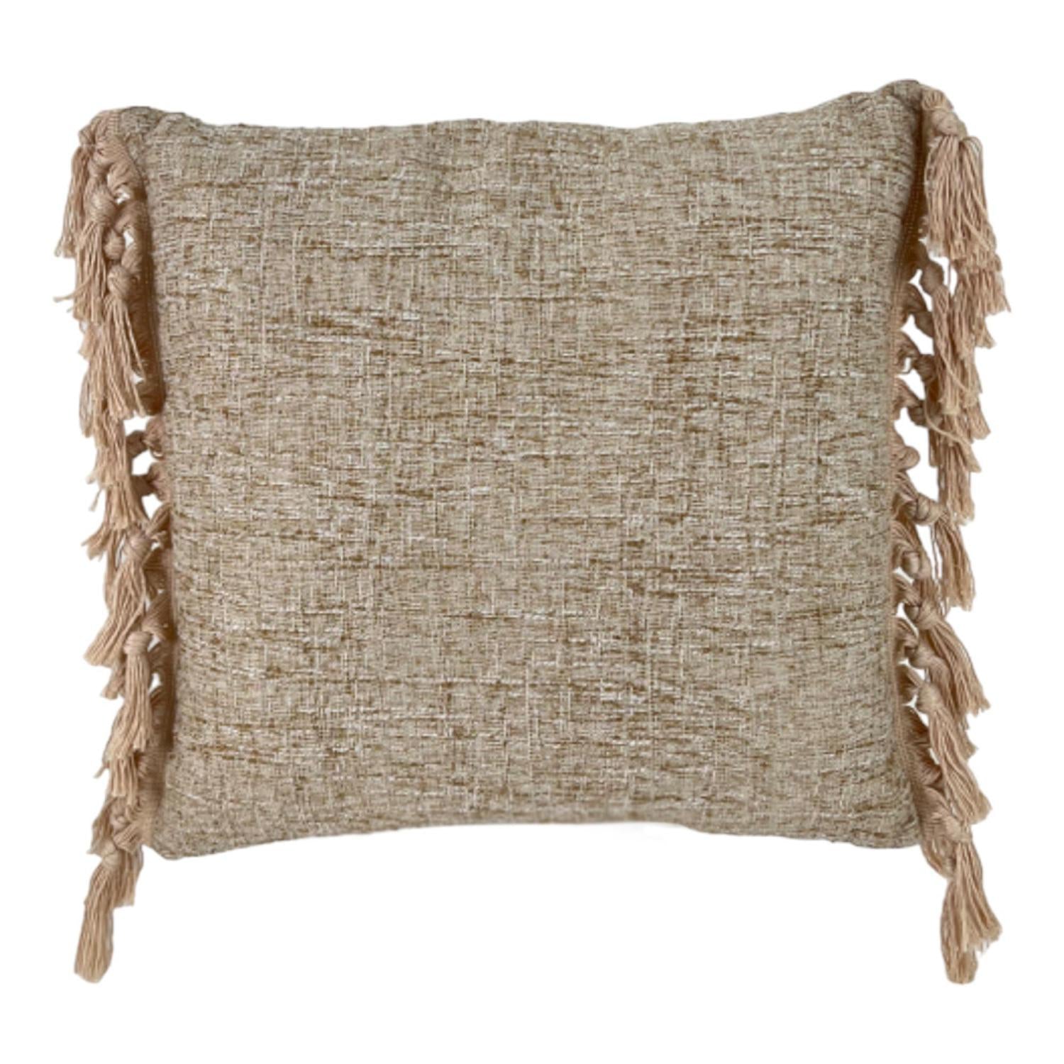 Cojin 45X45 Beige Flecos F243