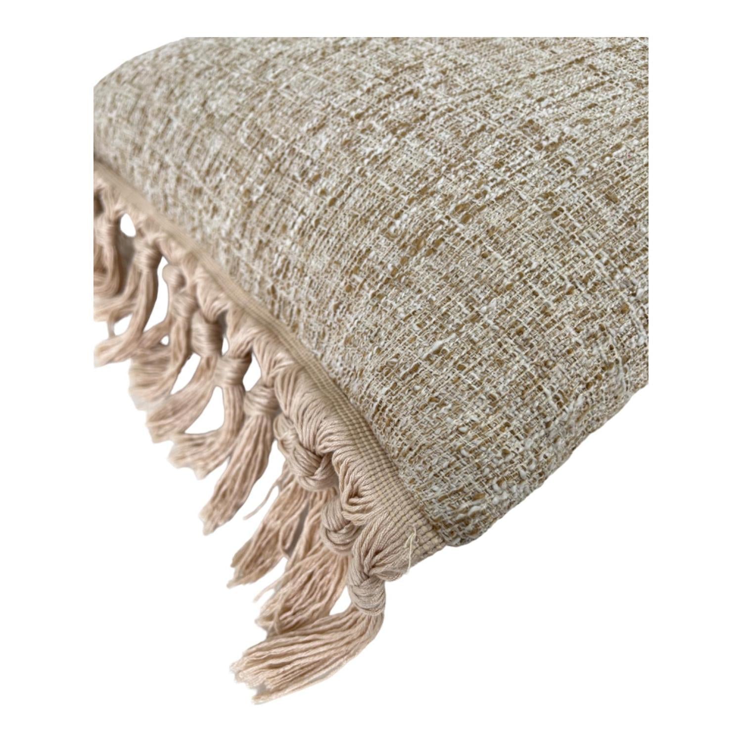 Cojin 45X45 Beige Flecos F243