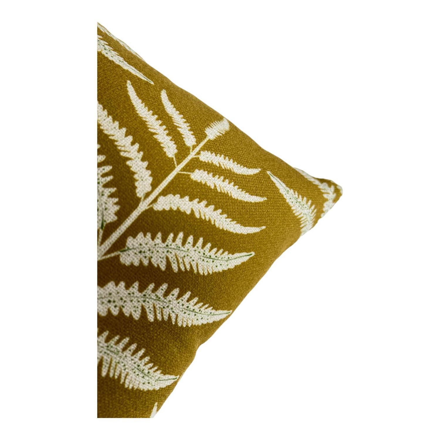 Cojin 45X45X7 Hojas Amarillo F243
