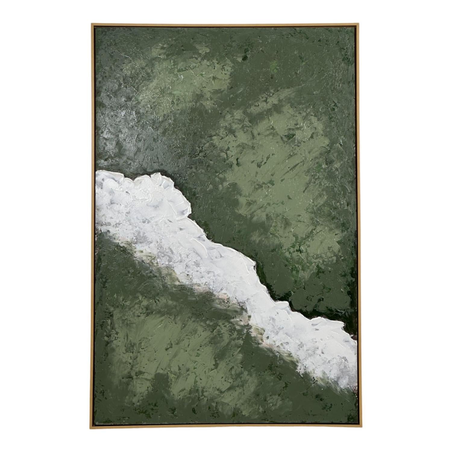 Cuadro  80X3.50X120 Verde Harmony F243