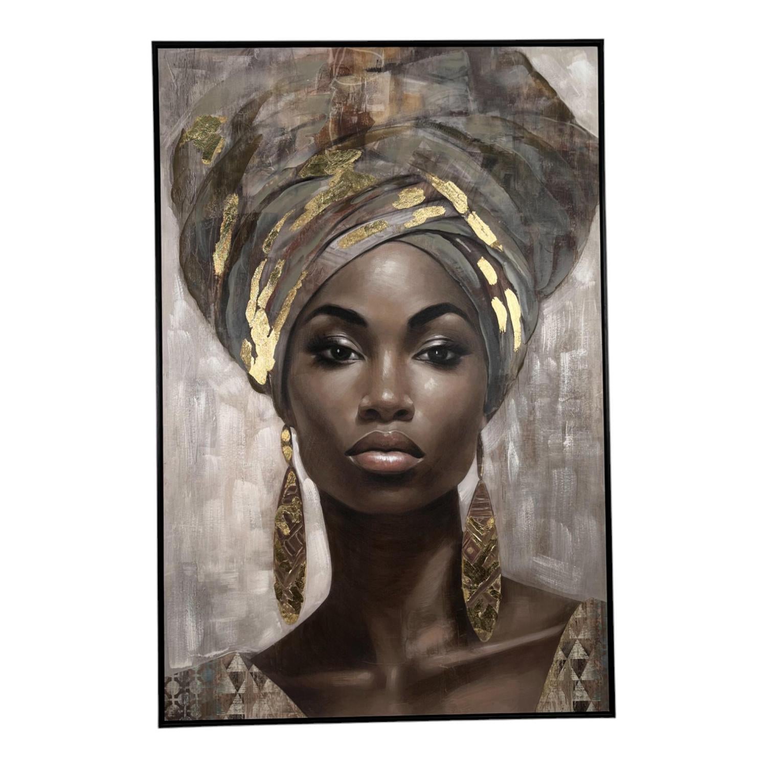 Cuadro  80X3.5X120 Golden African F243