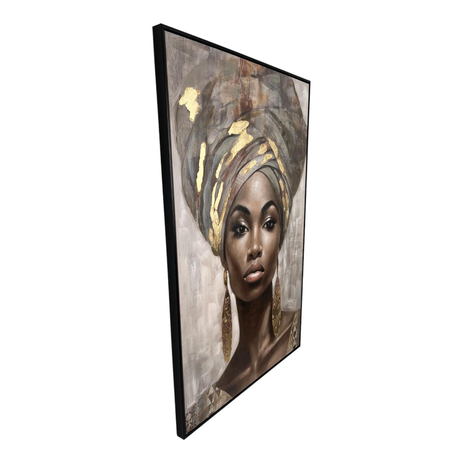 Cuadro  80X3.5X120 Golden African F243