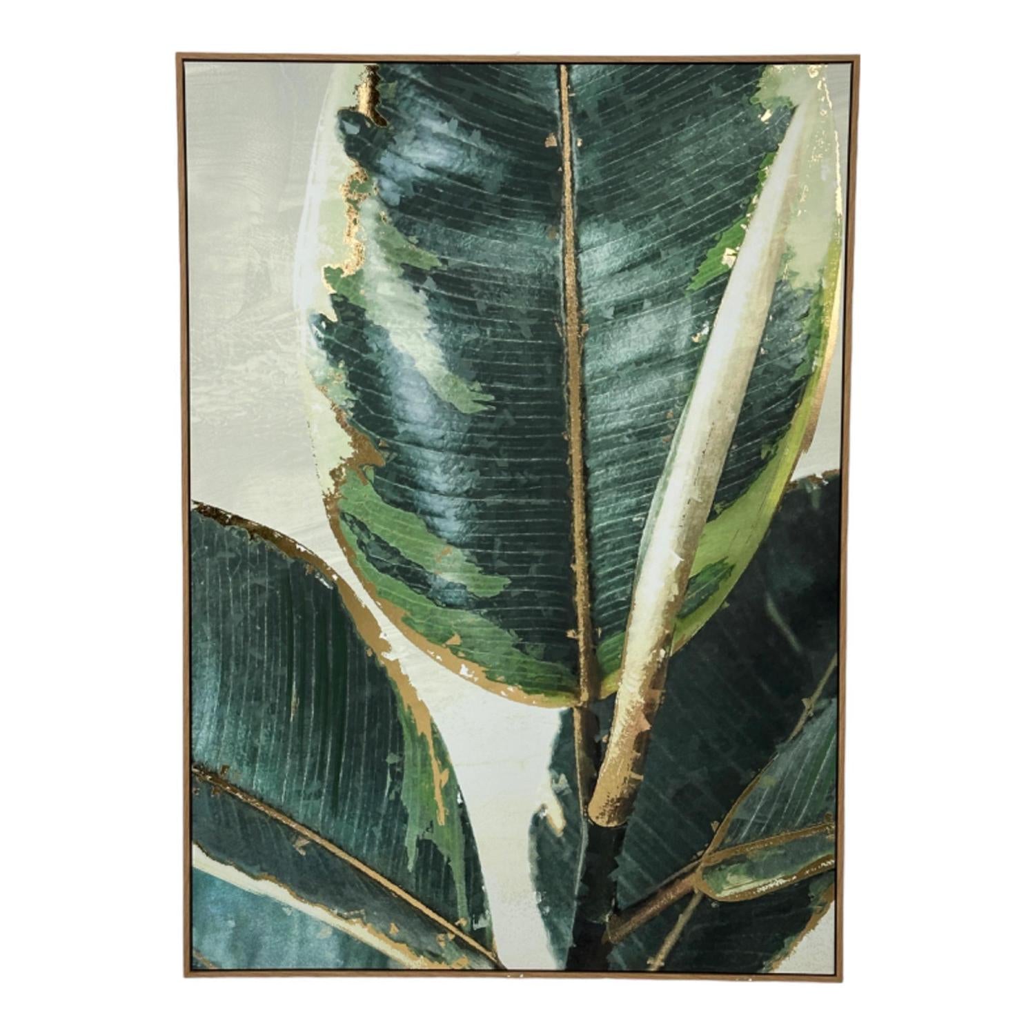 Cuadro 4.3X102.6X142.6 Verde Palme F243