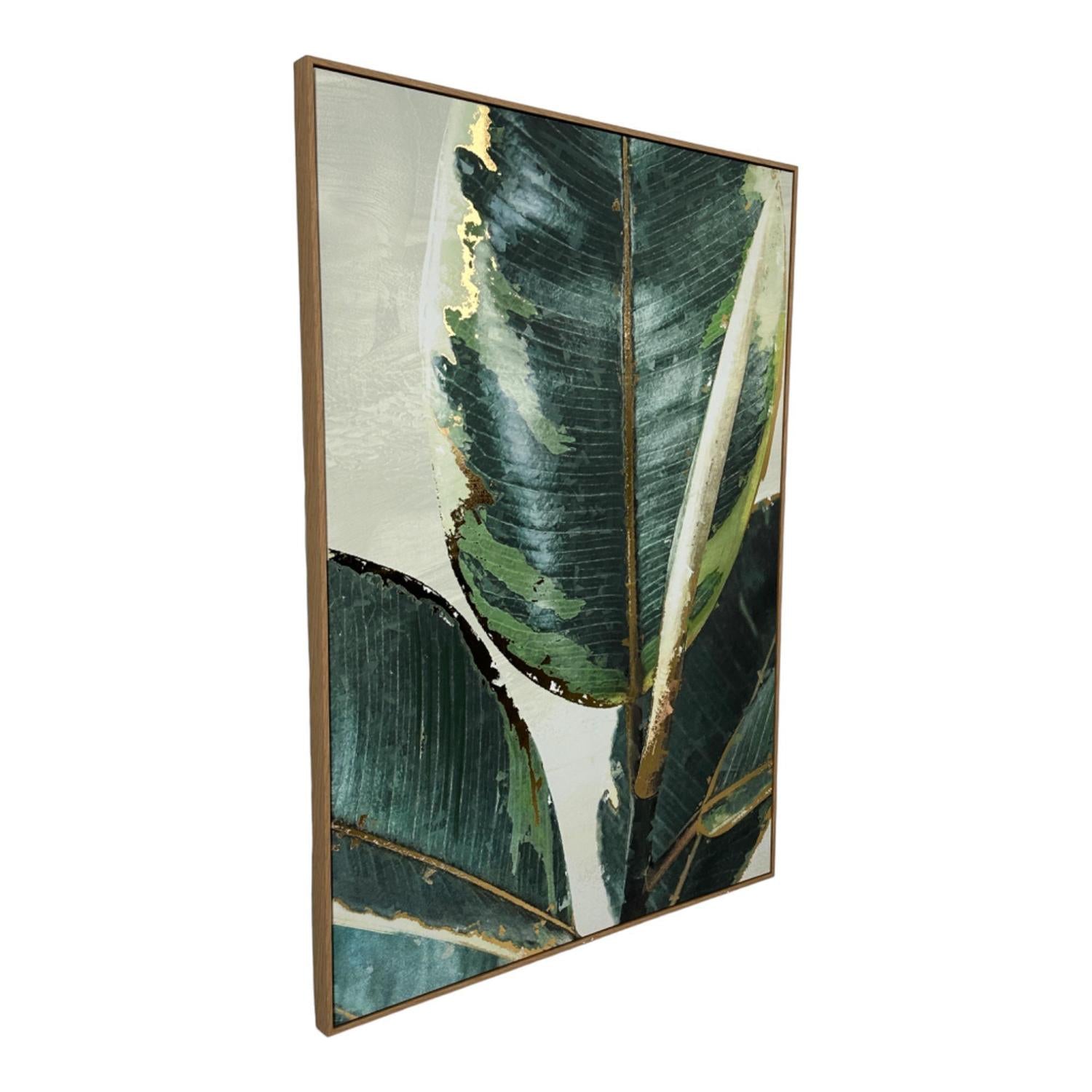 Cuadro 4.3X102.6X142.6 Verde Palme F243