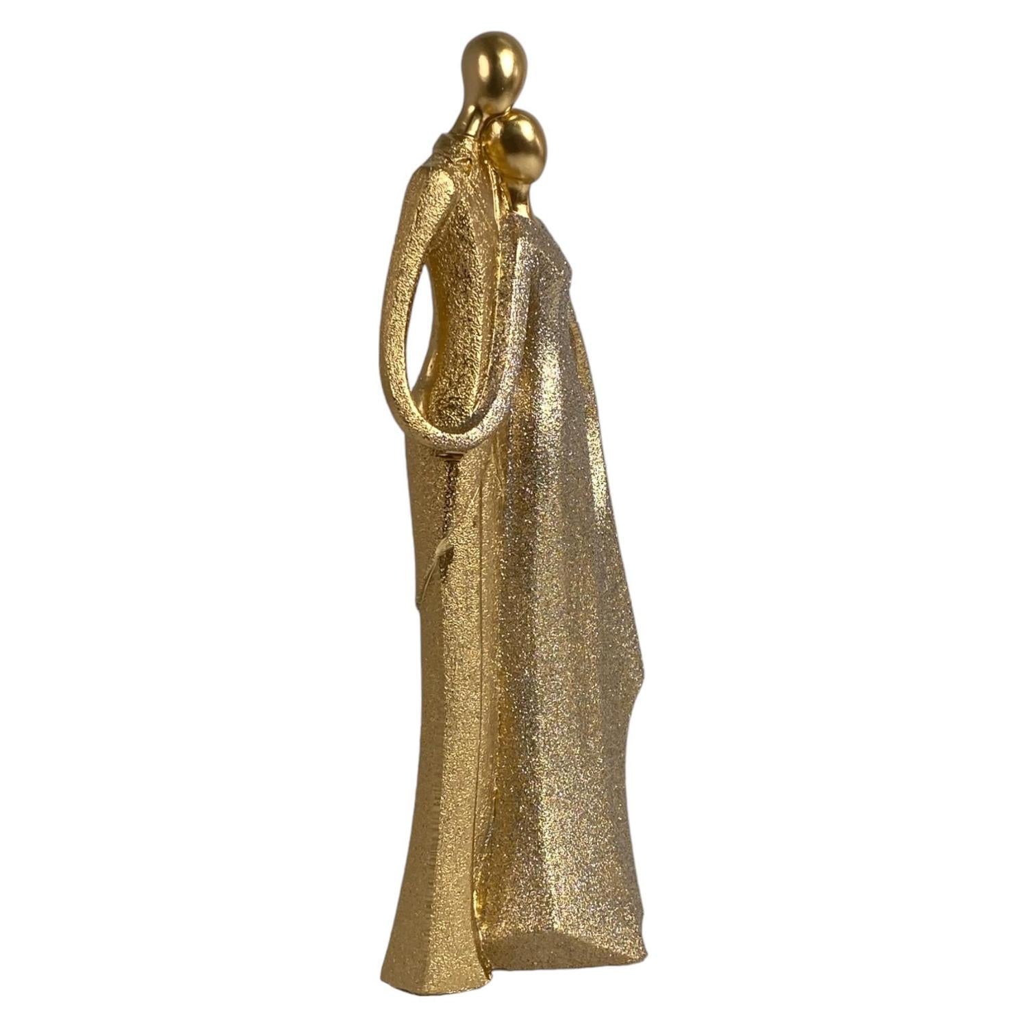 Figur 16X9X32.4 Dorado Esc Romantic F243