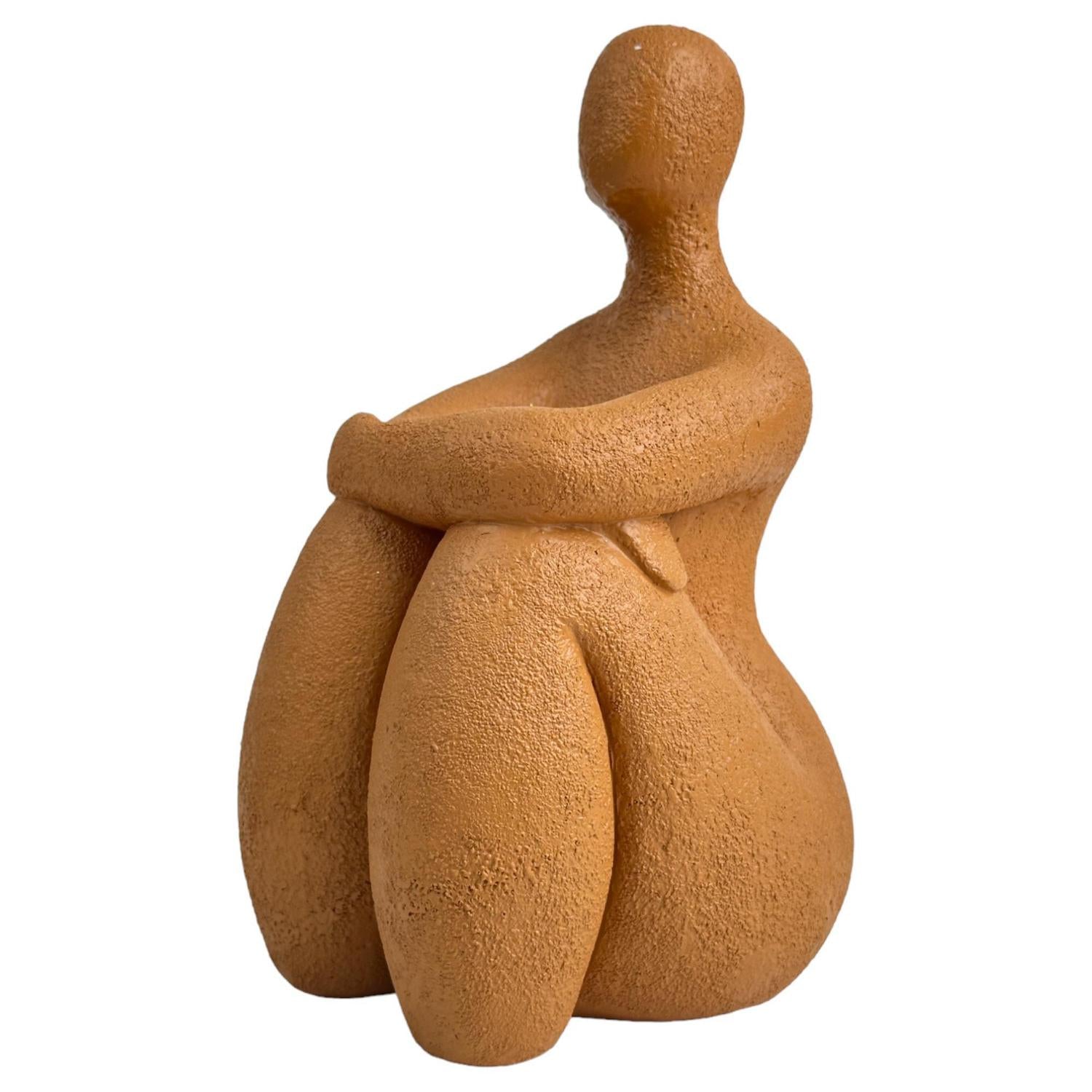 Figura 12X11X19 Chubby Ocre F243