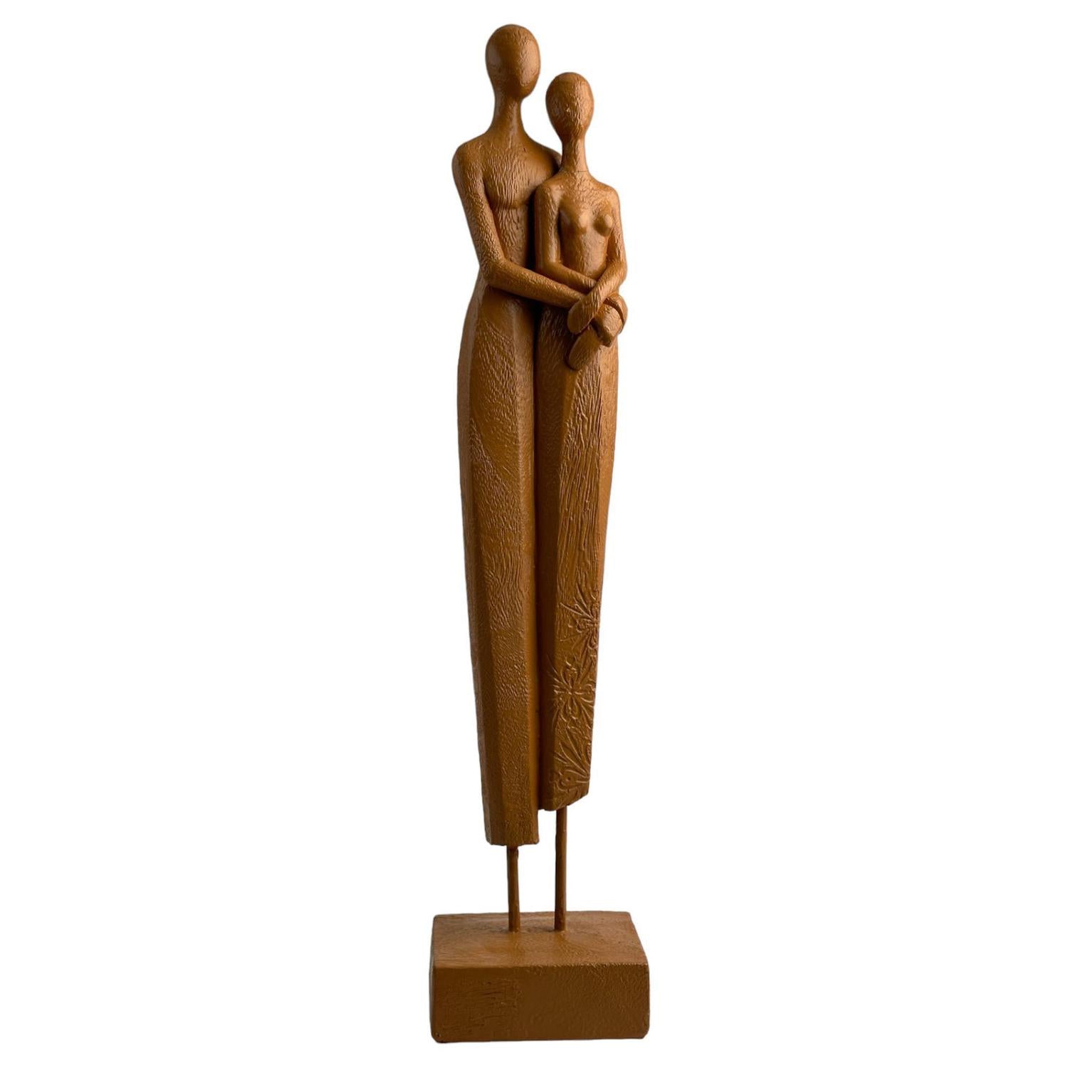 Figura 12X9X53.5 Ocre Esc Romantic F243