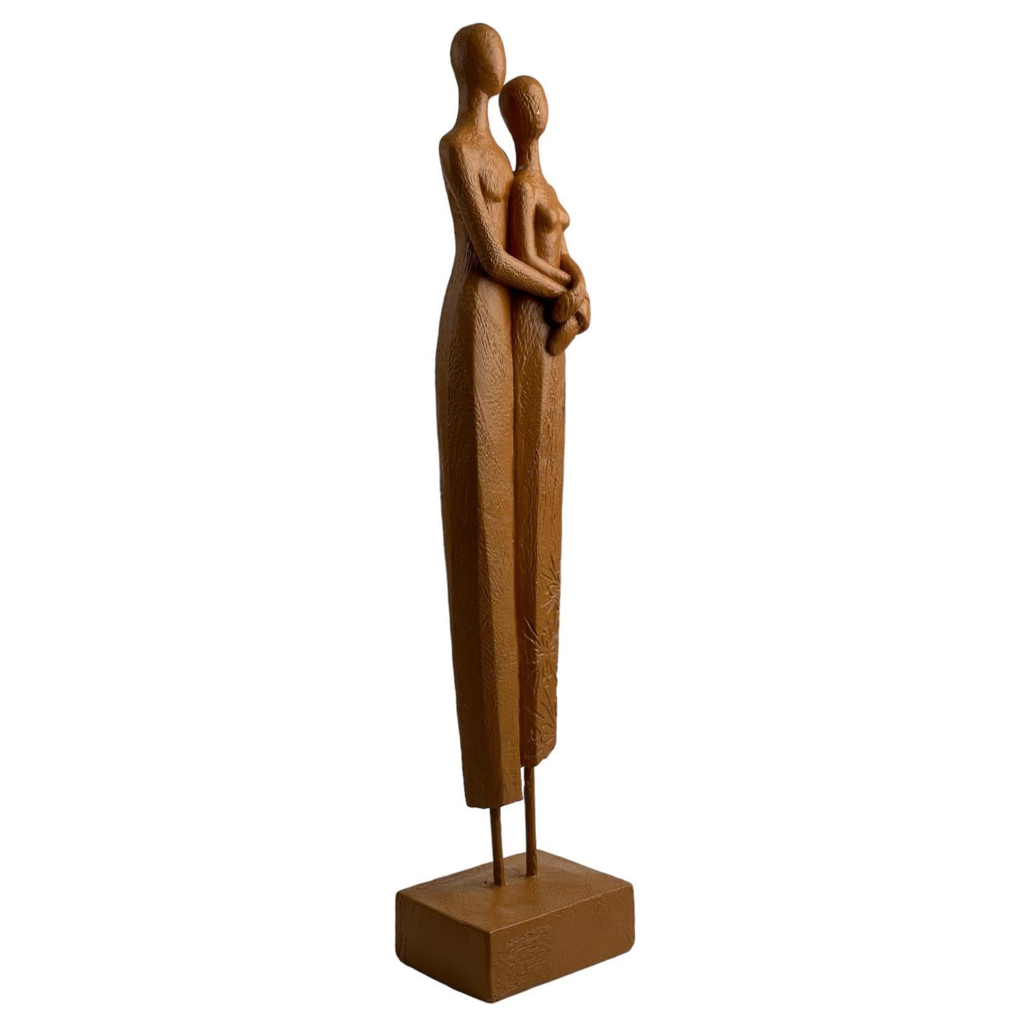 Figura 12X9X53.5 Ocre Esc Romantic F243