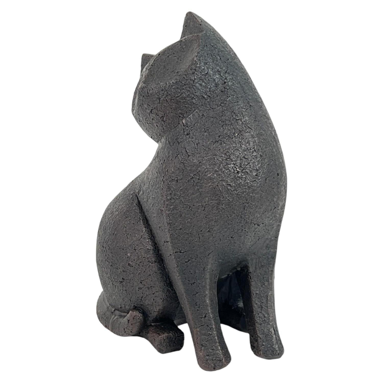 Figura 15X11X20.20 Gato Negro F243