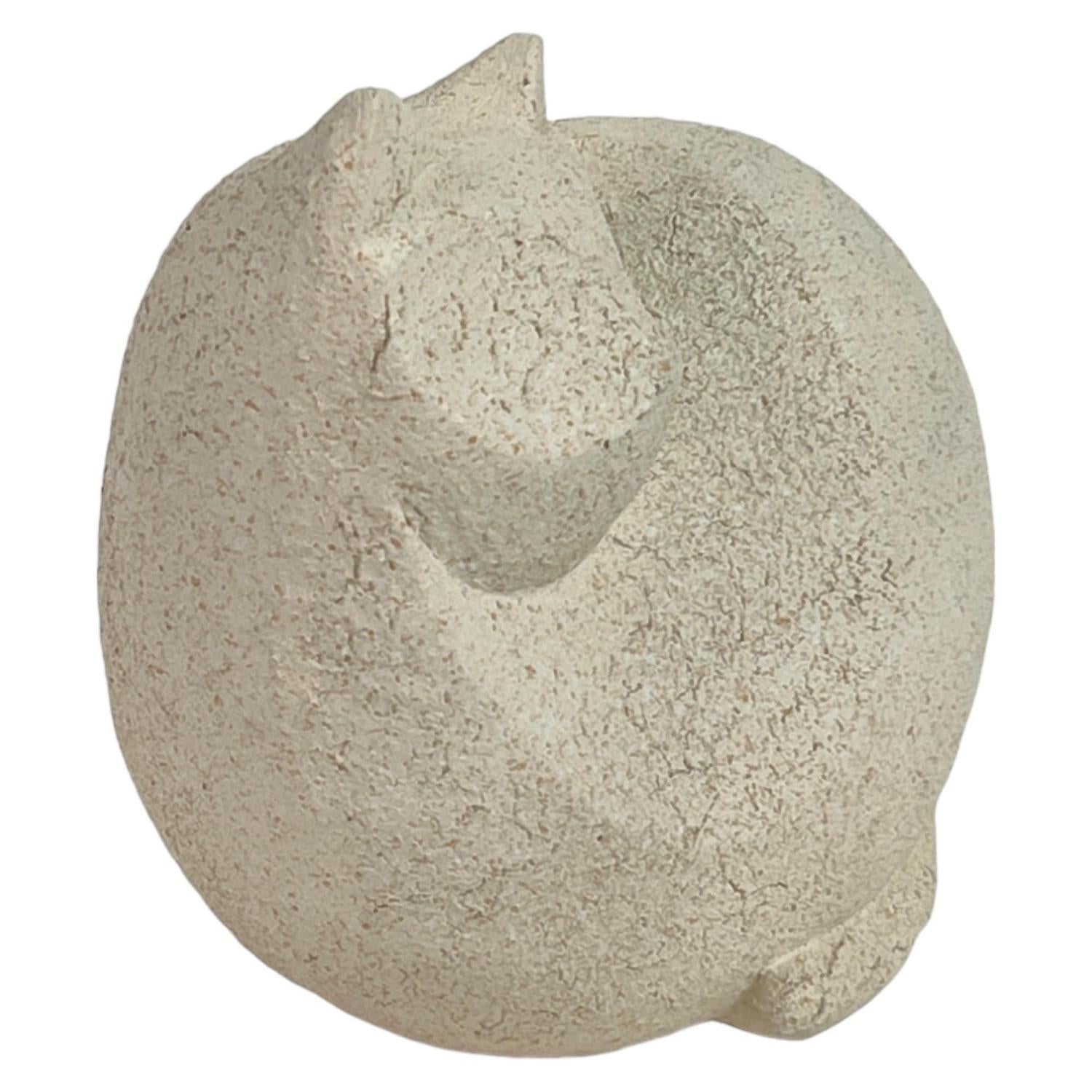 Figura 17X11X14.50 Gato Beige F243