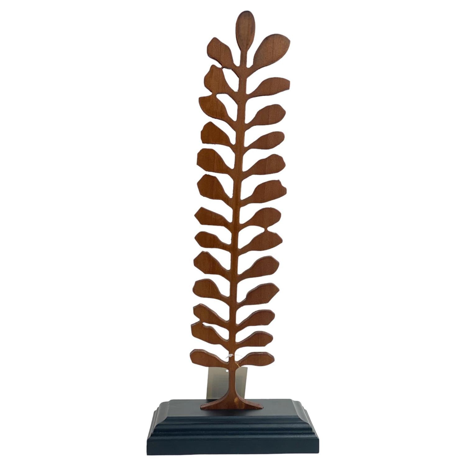 Figura 20X12X52 Pluma Otoño Café F243