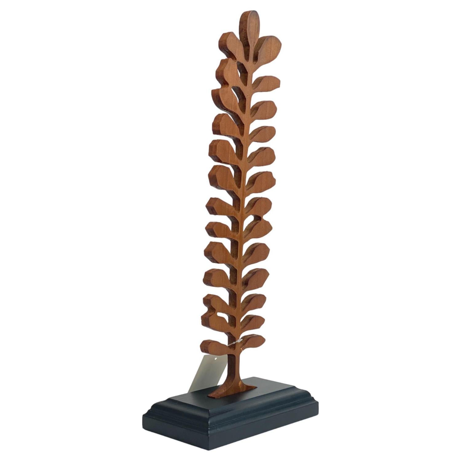 Figura 20X12X52 Pluma Otoño Café F243