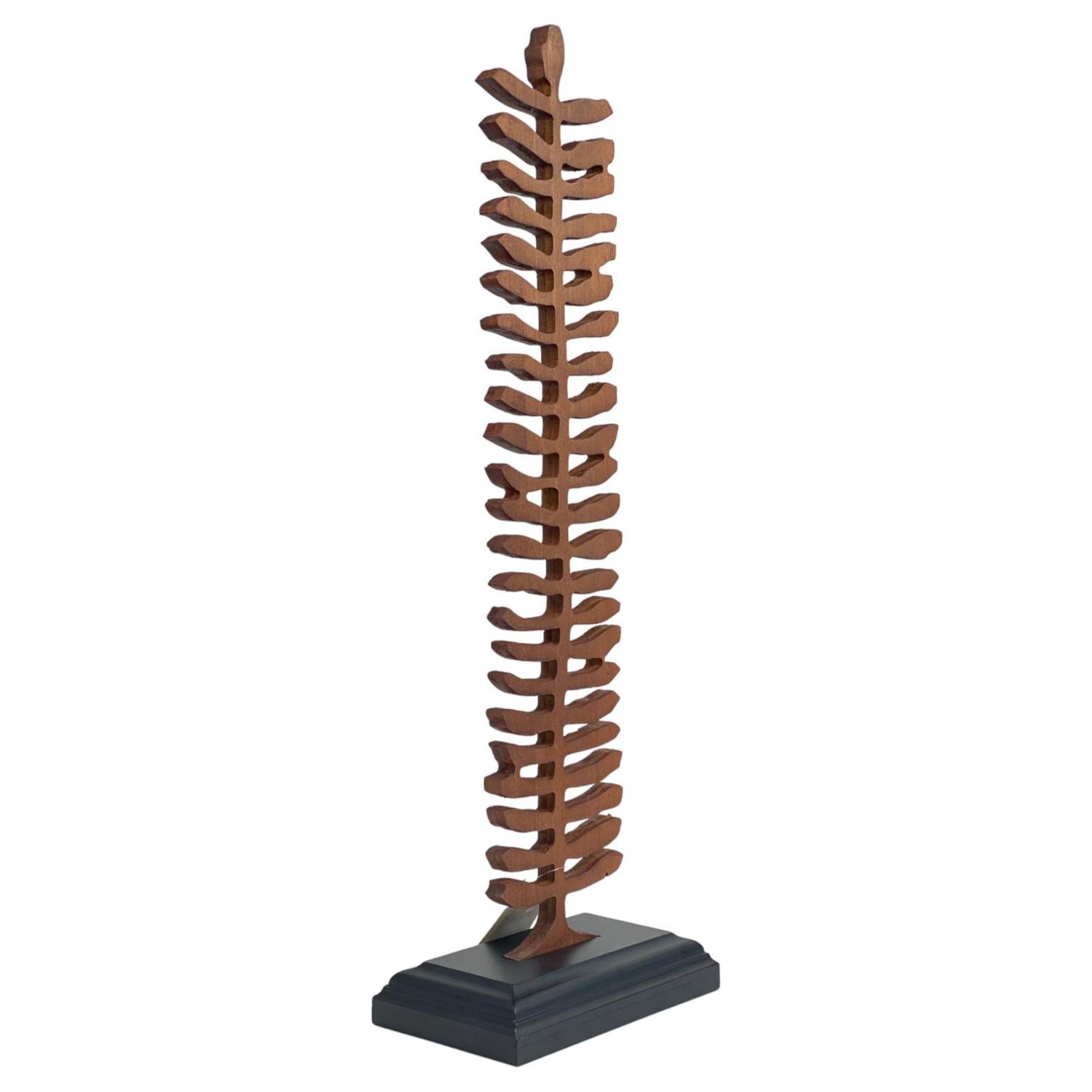 Figura 20X12X61 Pluma Otoño Café F243