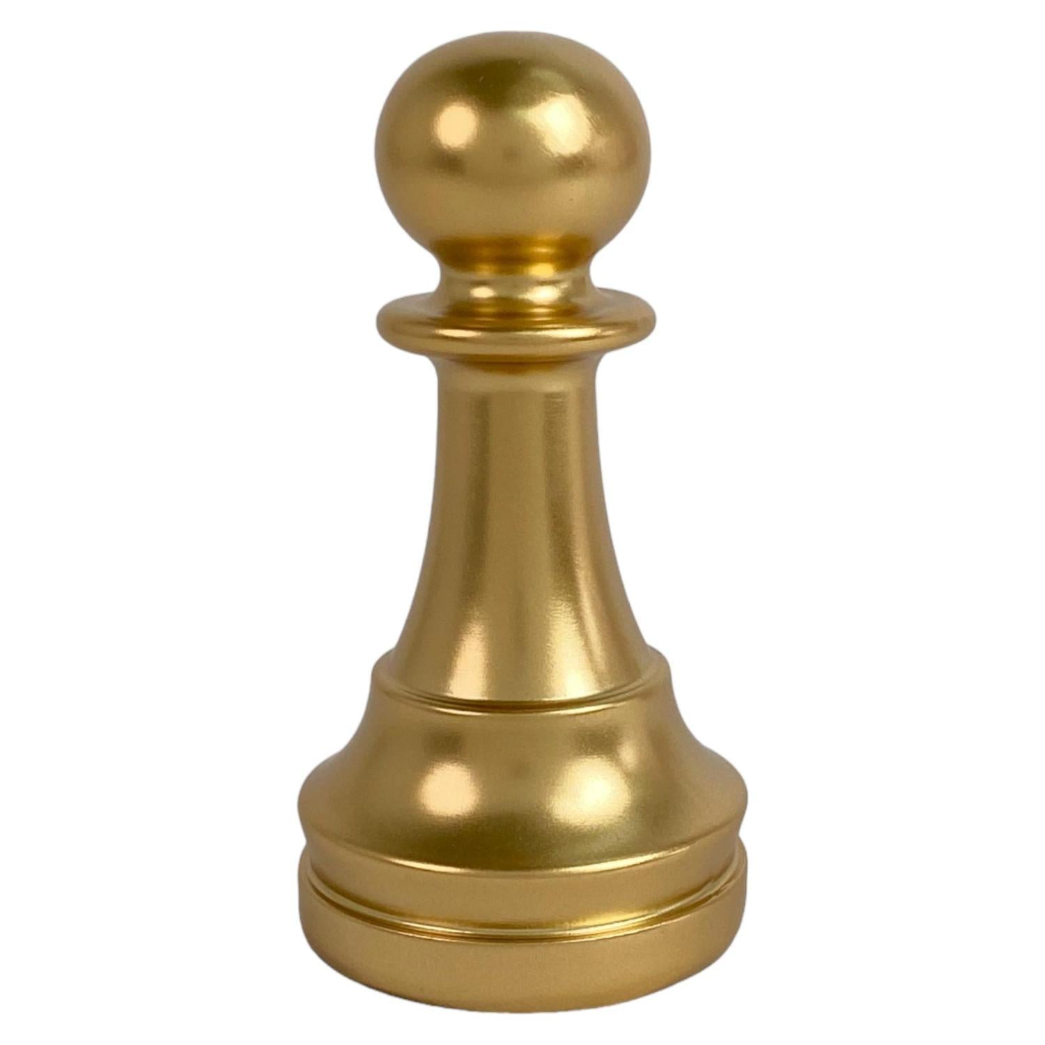 Figur 7.8X7.8X15.3 Oro Ajedrez Peon F243