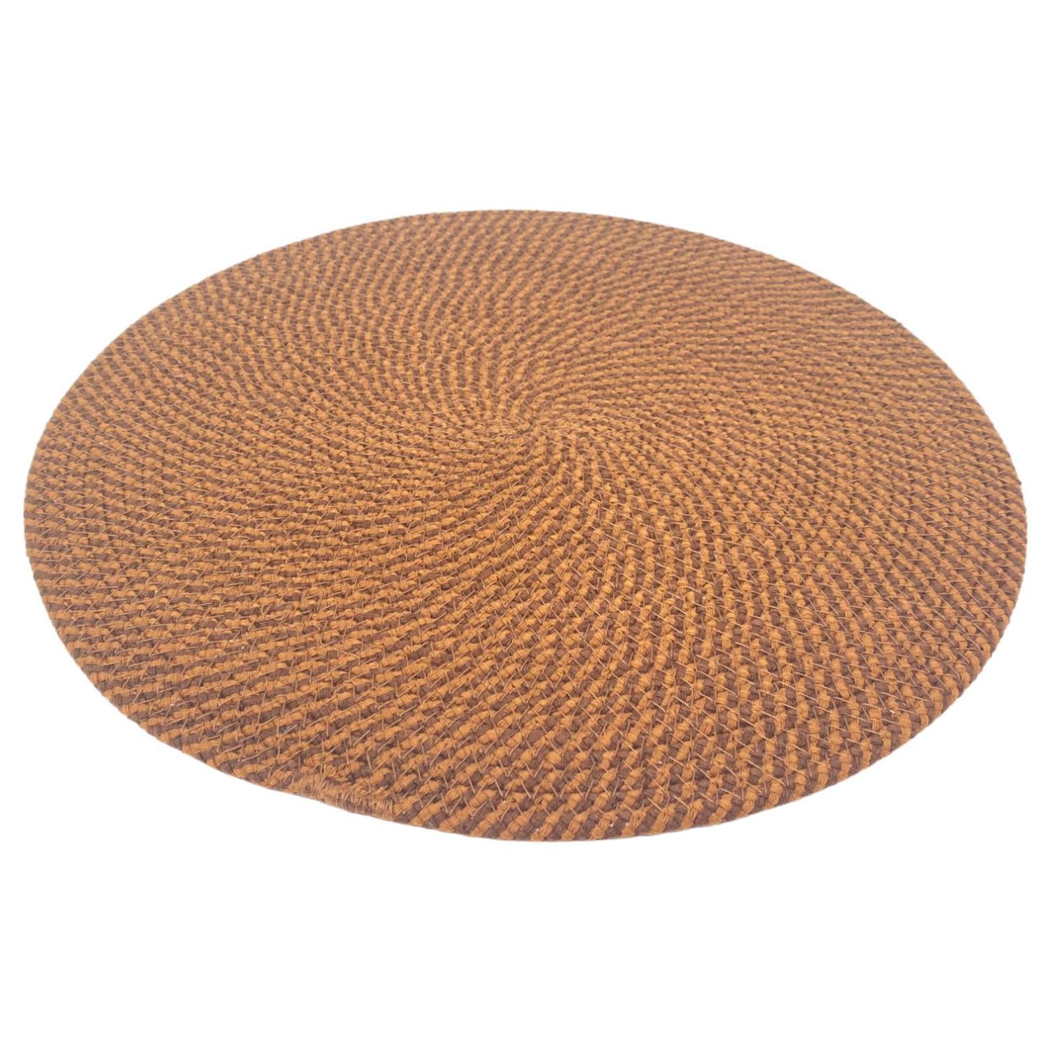 Individual 38X38X0.5 Trenzado Ocre F243