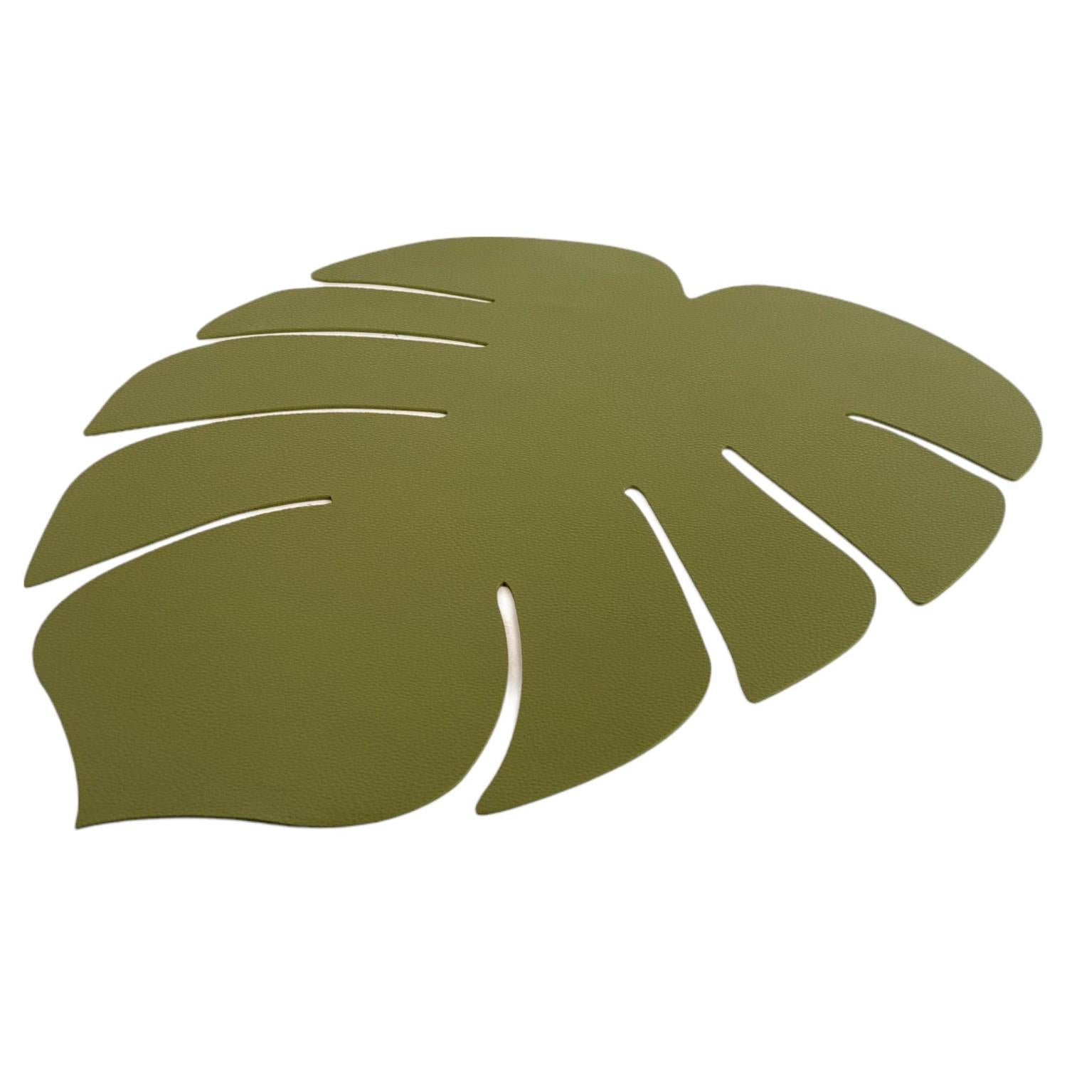 Individual 44.5X35X0.2 Verde Hoja F243