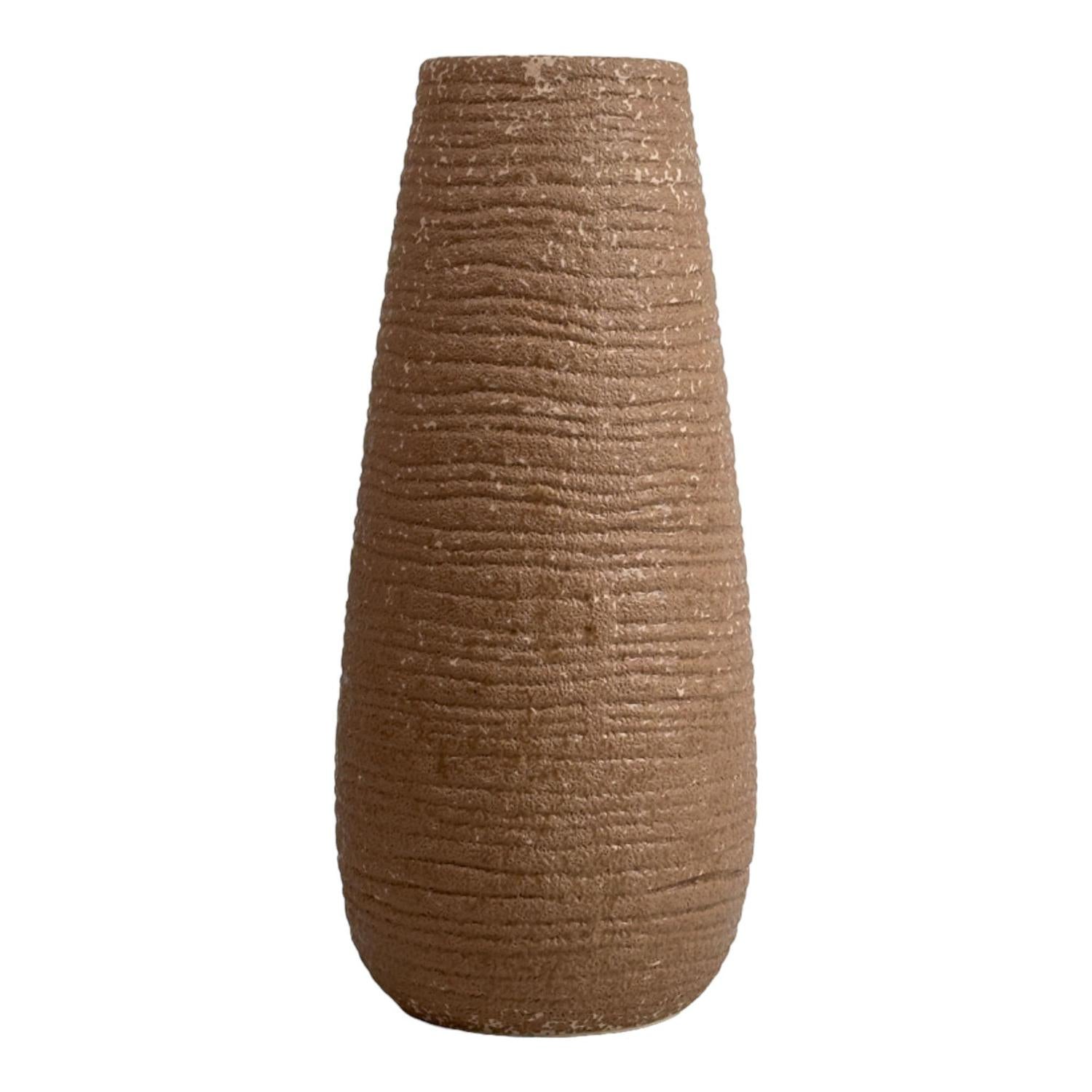 Jarron  14.50X14.50X32 Textur Ocre F243
