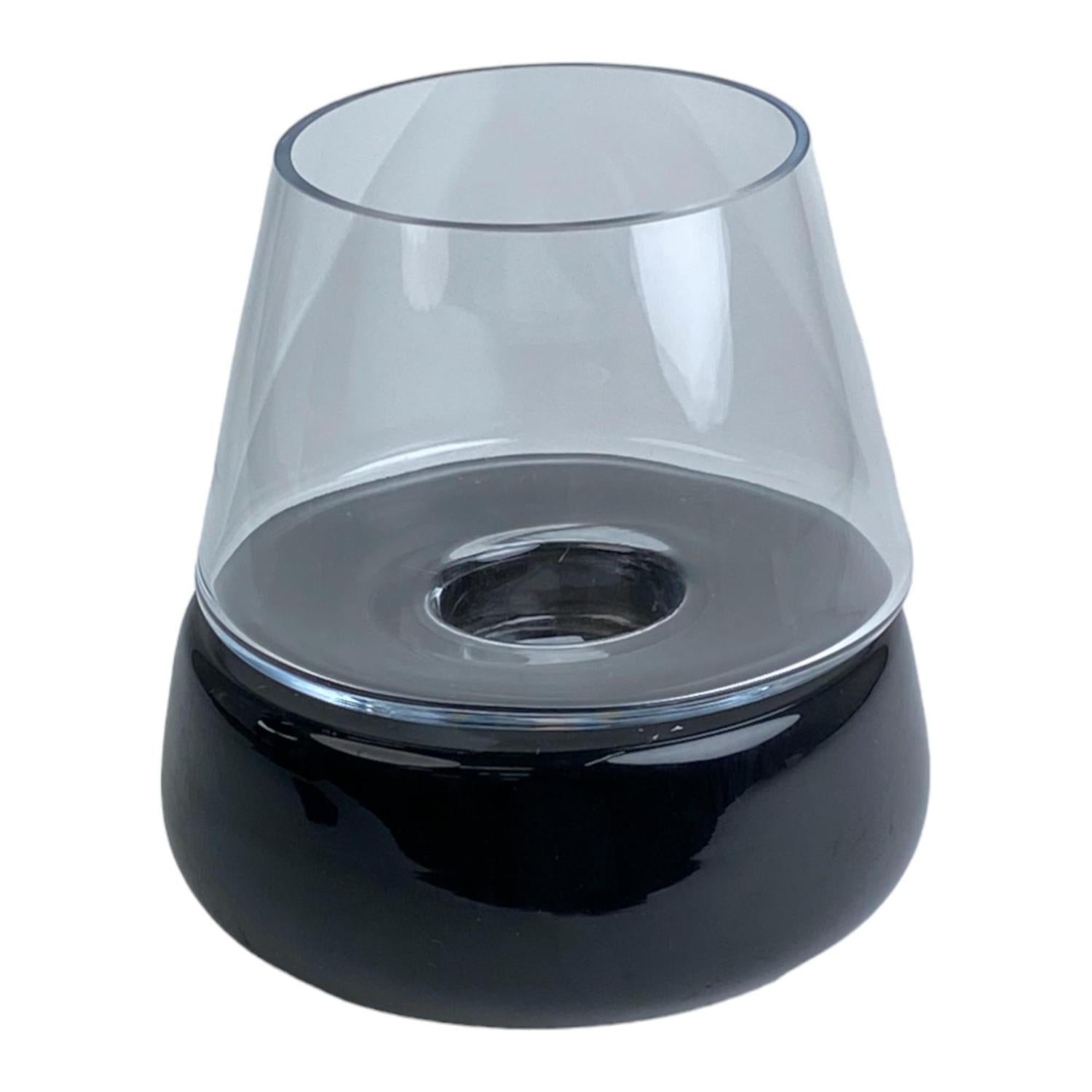 Jarron 20X20X20 Negro Atmosfera F243