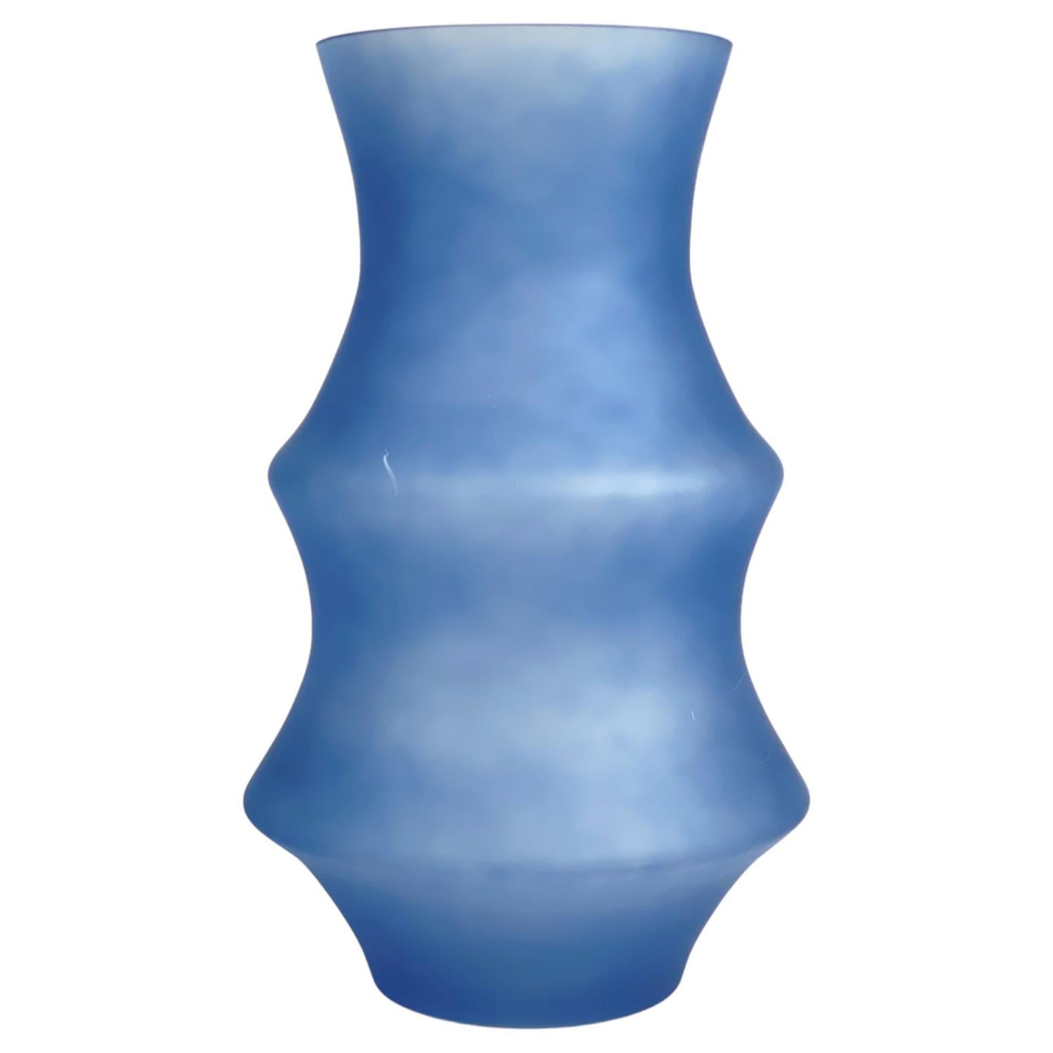 Jarron  22X22X36 Azul Kosta F243