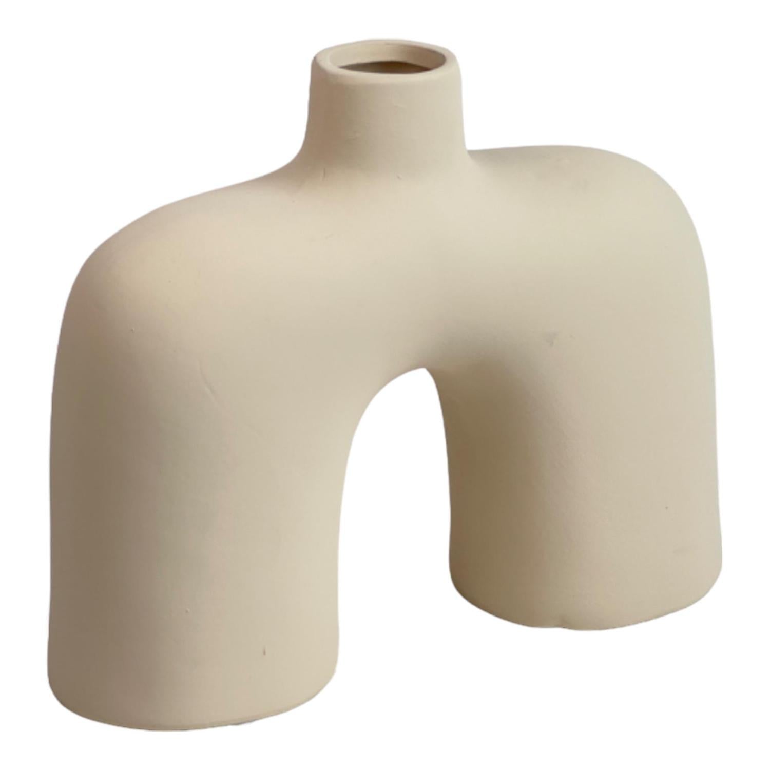 Jarron 9X27X23 Crema Liberty F243