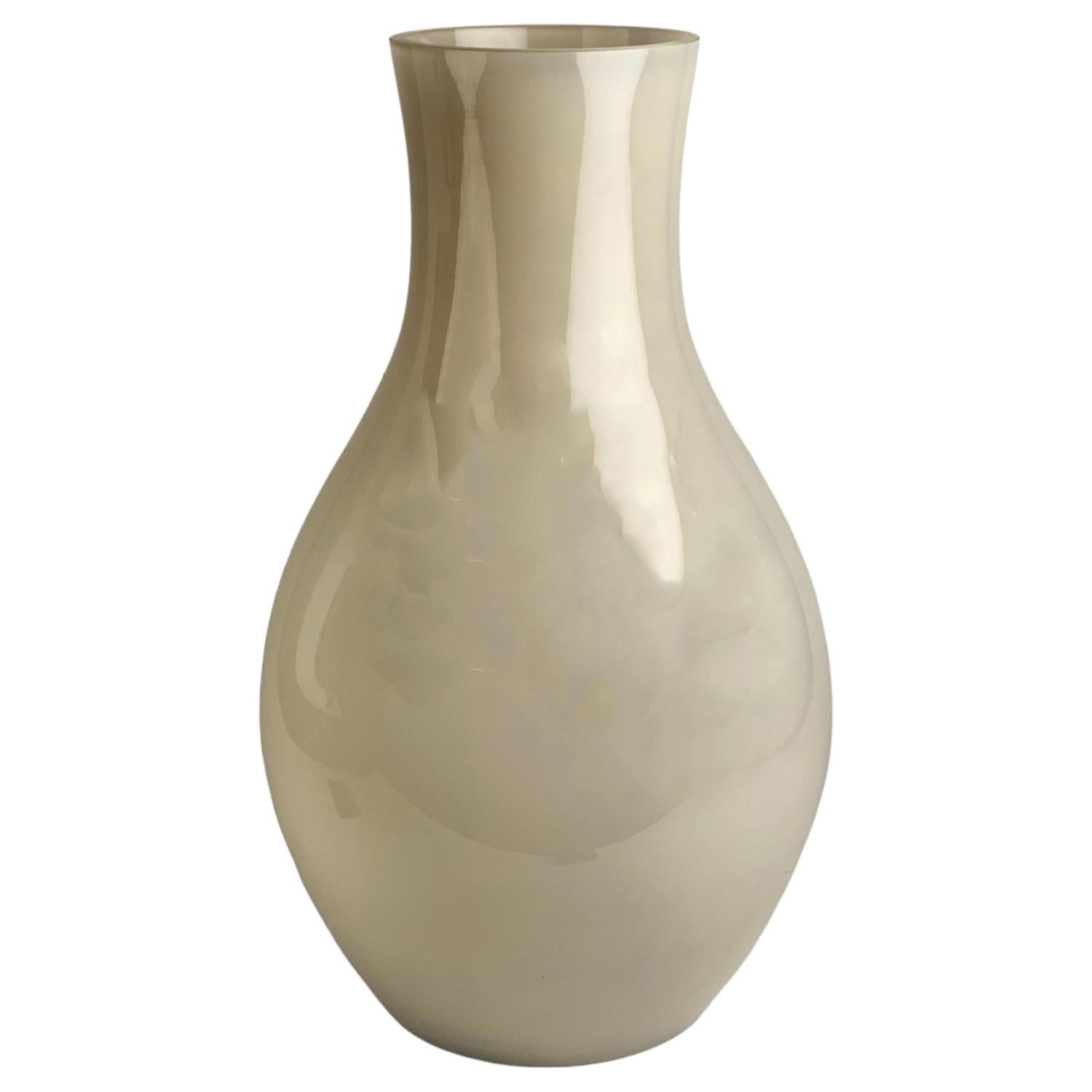 Jarron 29.5X29.5X50 Blanco Brillant F243