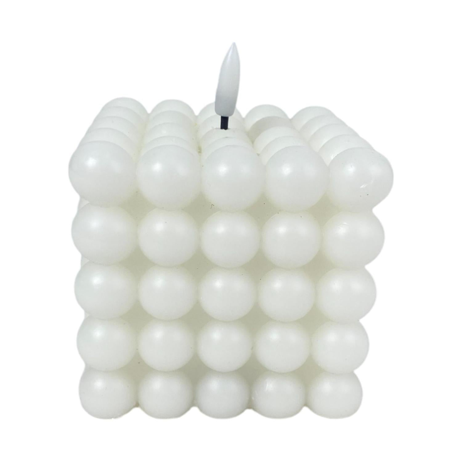 Vela 10X10X9.3 Blanco 3D Balls F243