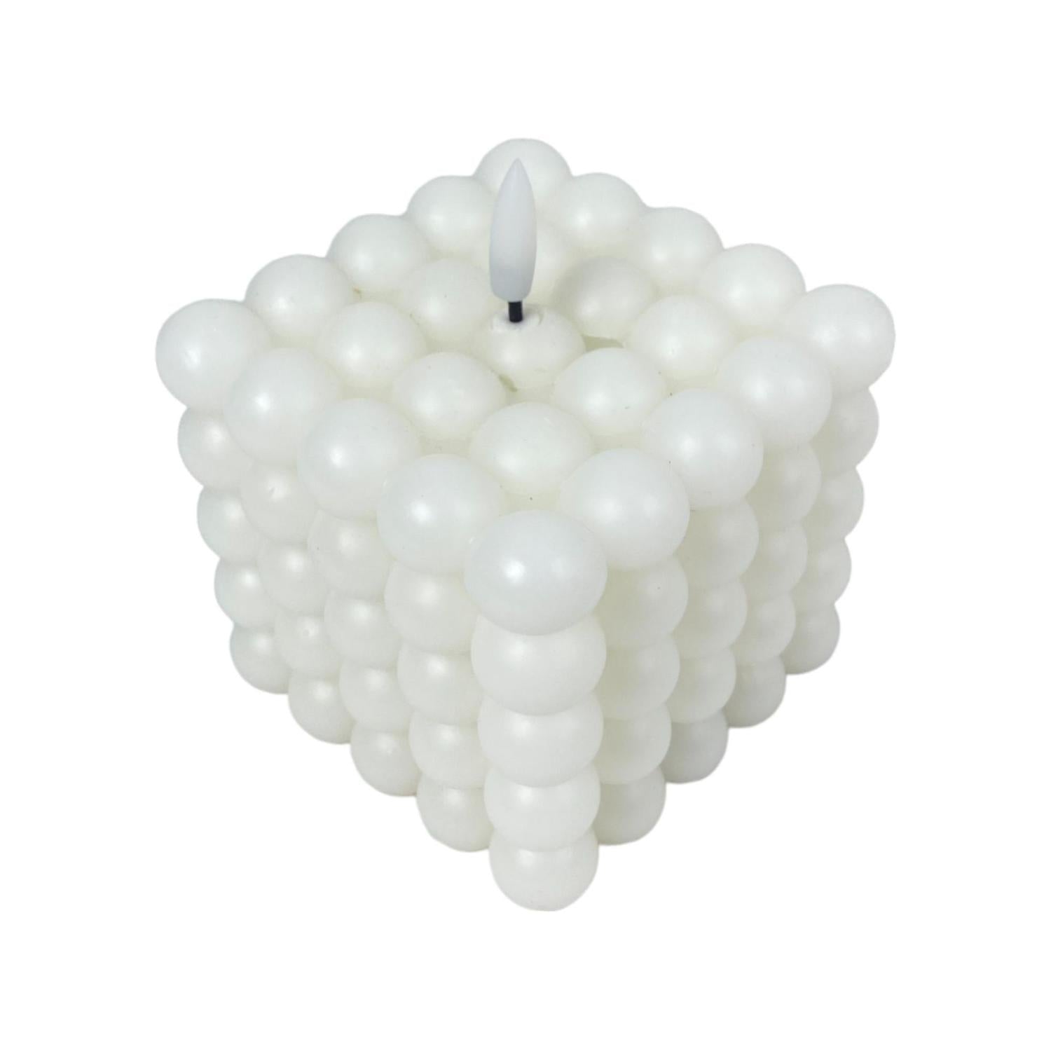 Vela 10X10X9.3 Blanco 3D Balls F243