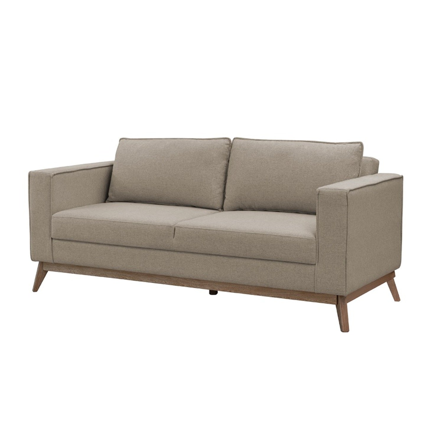 Sofá Cama Burgos Lino Verona Beige, Natural