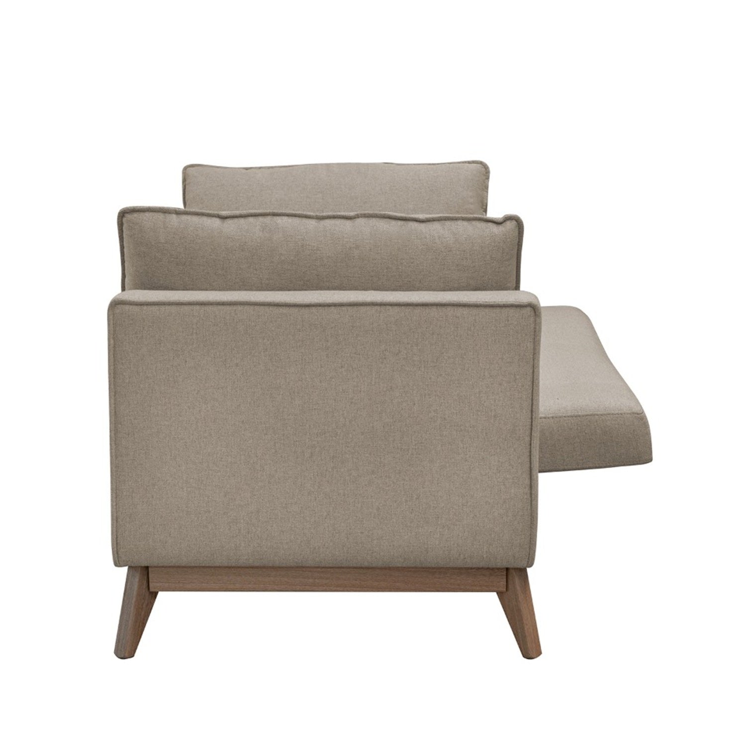 Sofá Cama Burgos Lino Verona Beige, Natural