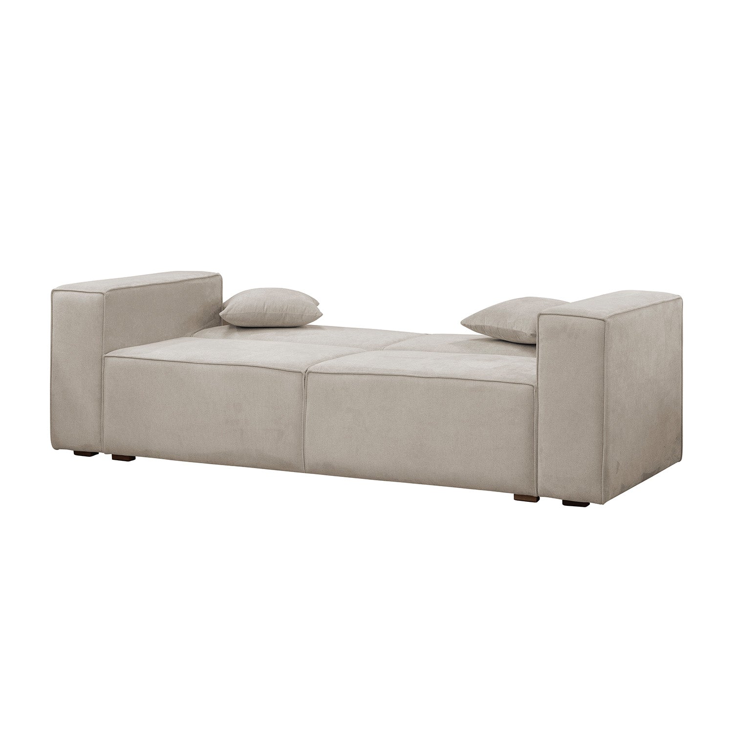 Sofá Cama Cox Chenille Impetu Beige, Natural