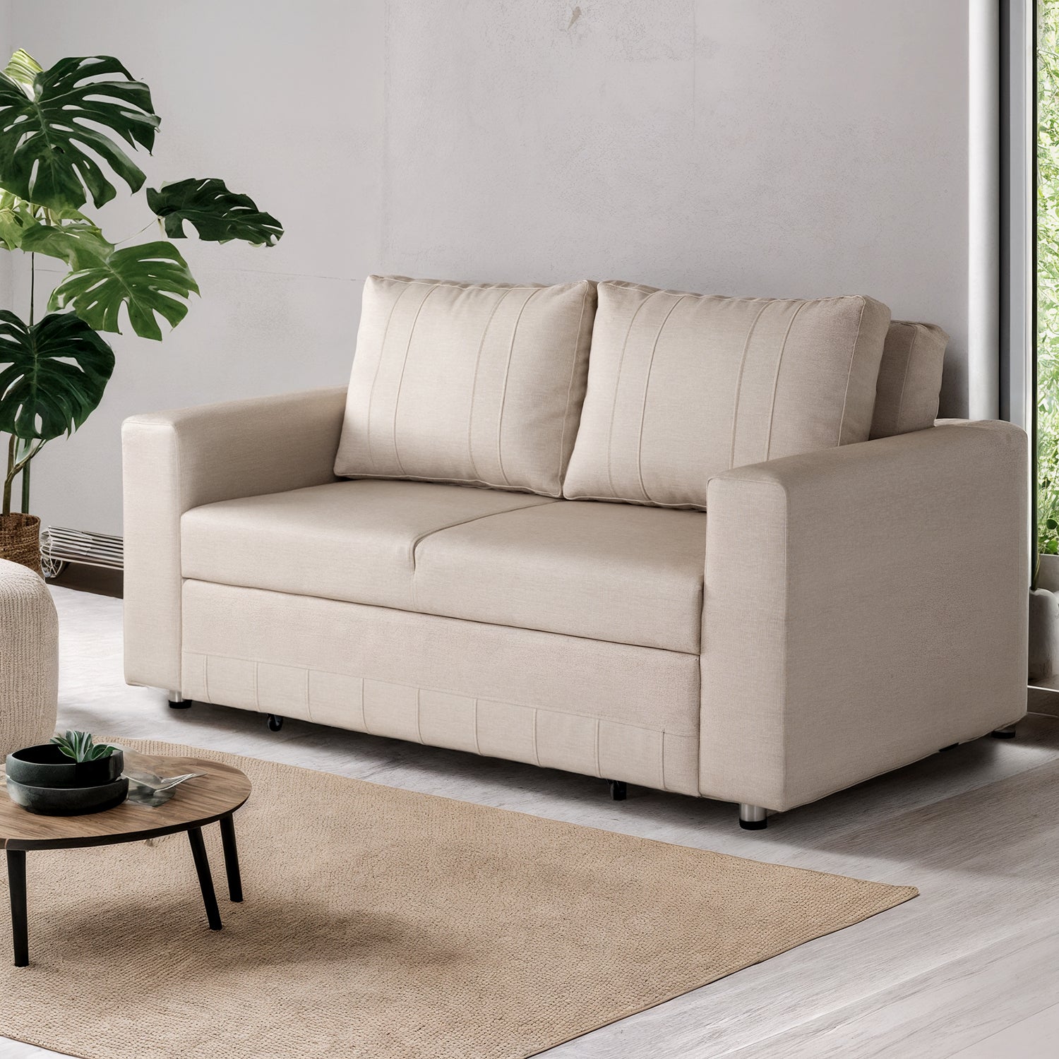 Sofá Cama Andora Eurolino Marbella Beige