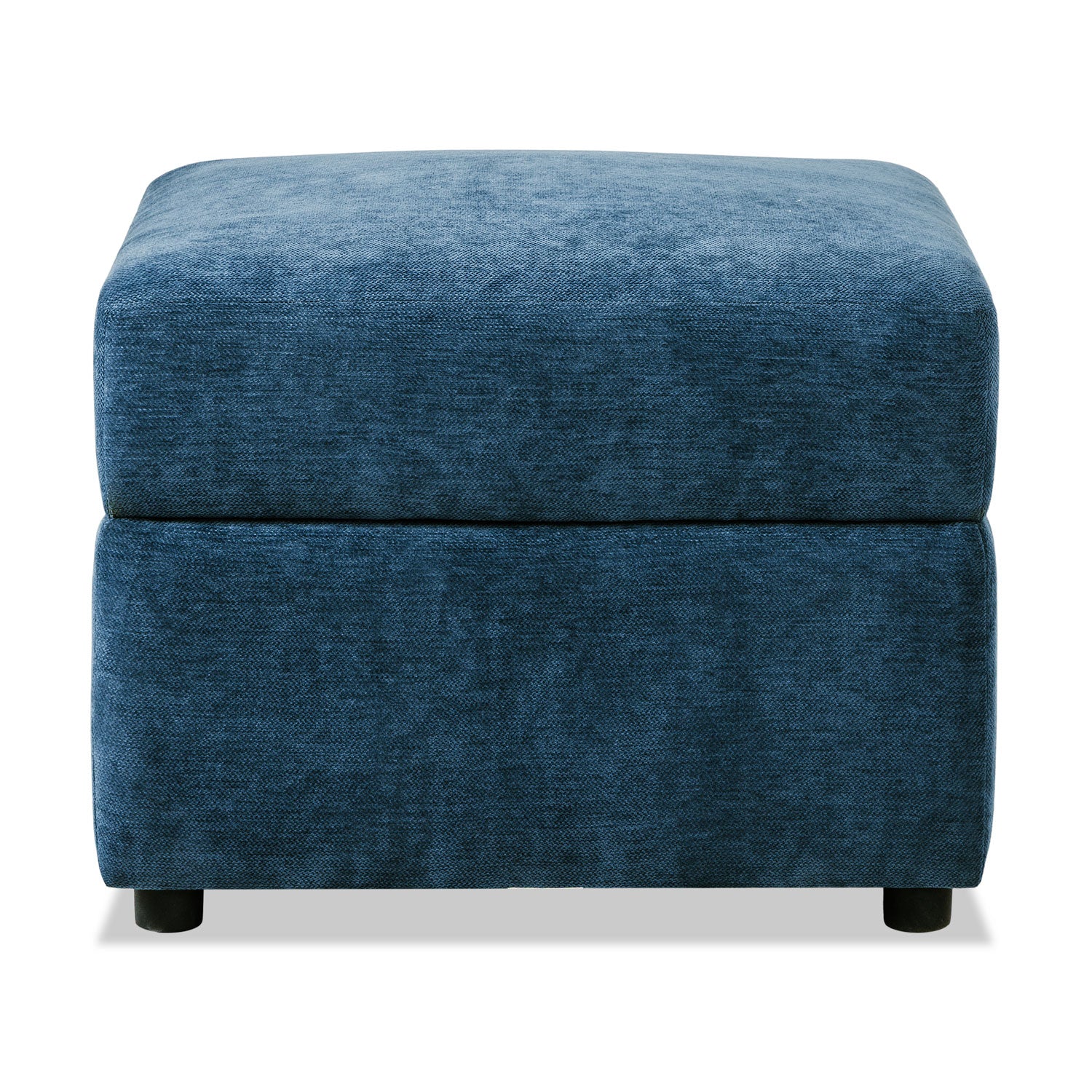 Puff Baúl Oklam Chenille Koi Indigo