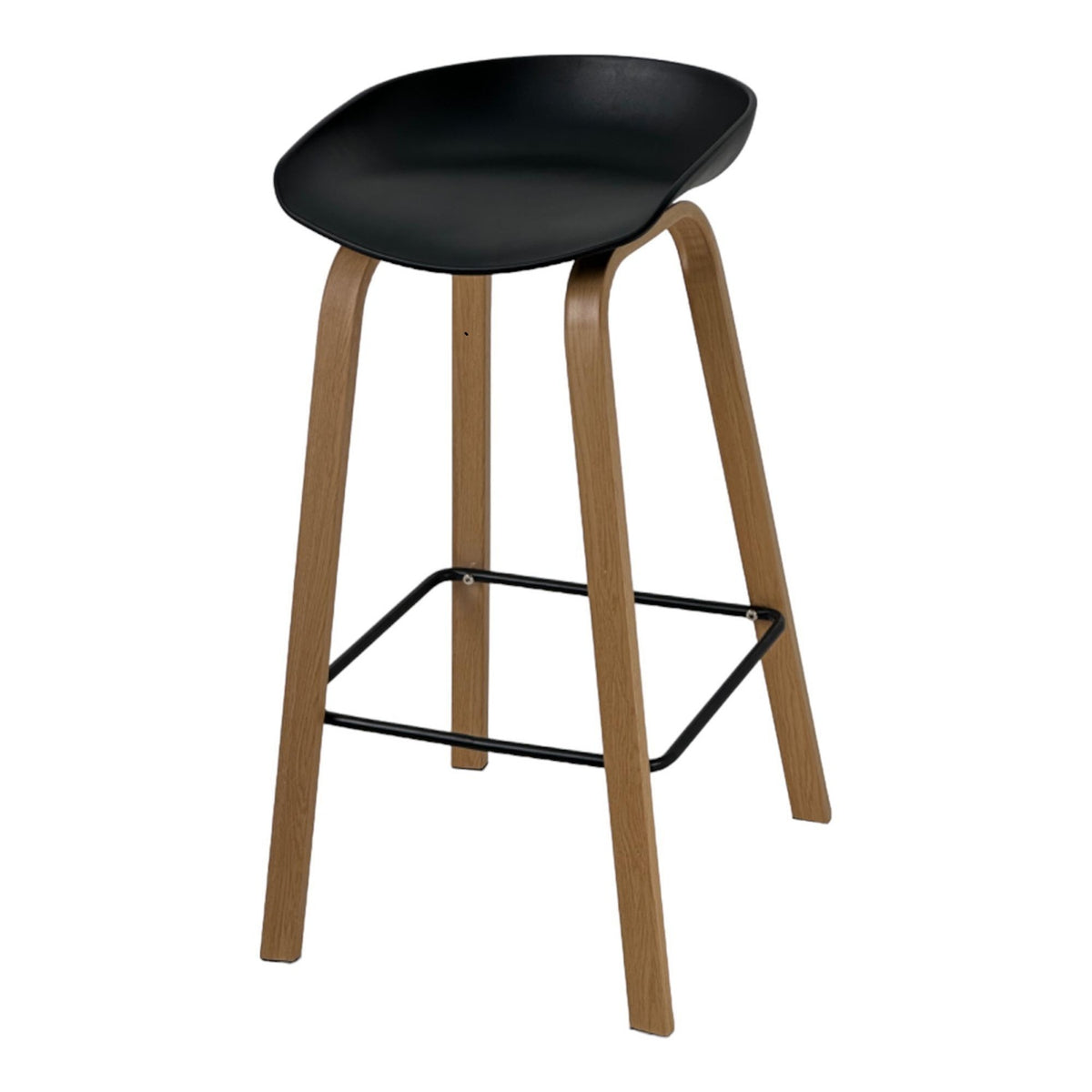 Silla Bar 45X44X84 Tom Negro F243
