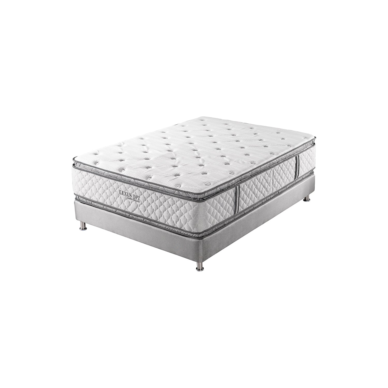 Colchón Semi Doble Lexus Deluxe Doble Pillow Top (Garantia 15 años)