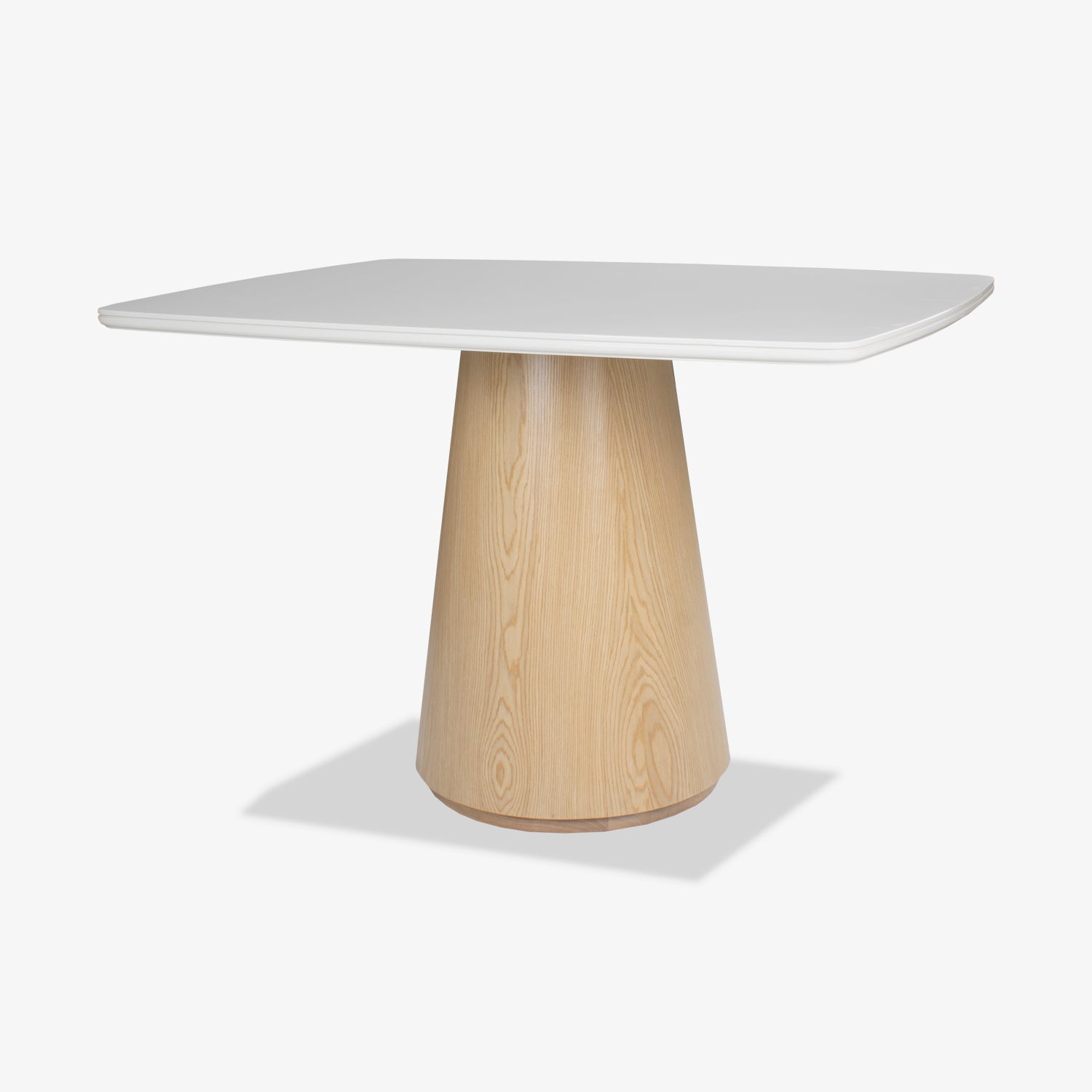 Comedor 4 Puestos Vicka Chenille Serena Crema, Natural