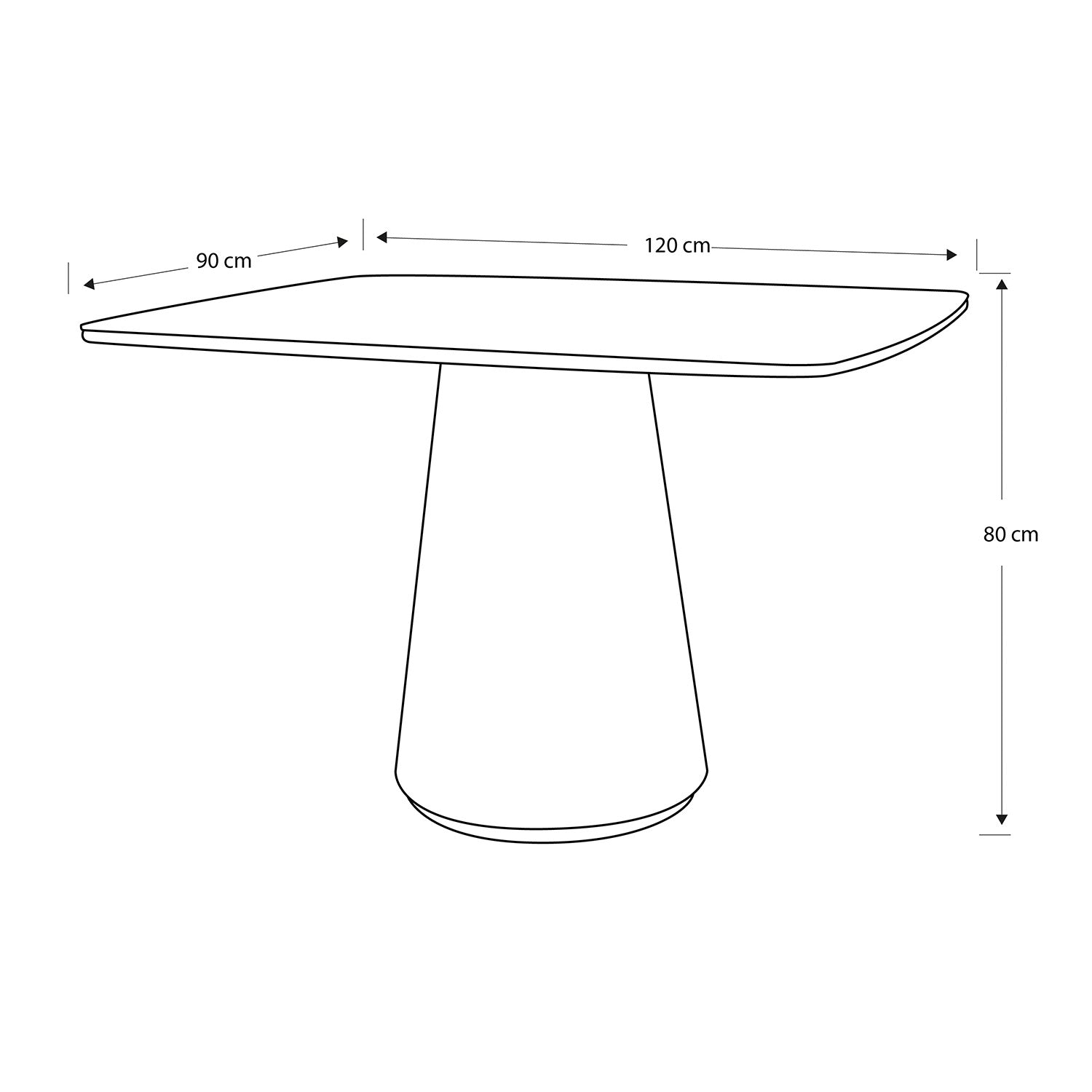 Comedor 4 Puestos Vicka Chenille Serena Crema, Natural