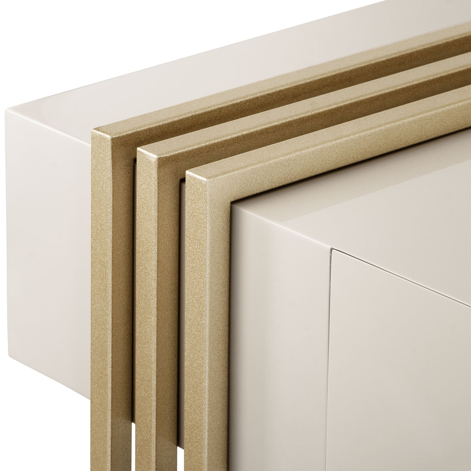 Consola Manhattan Greige, Champaña Premium