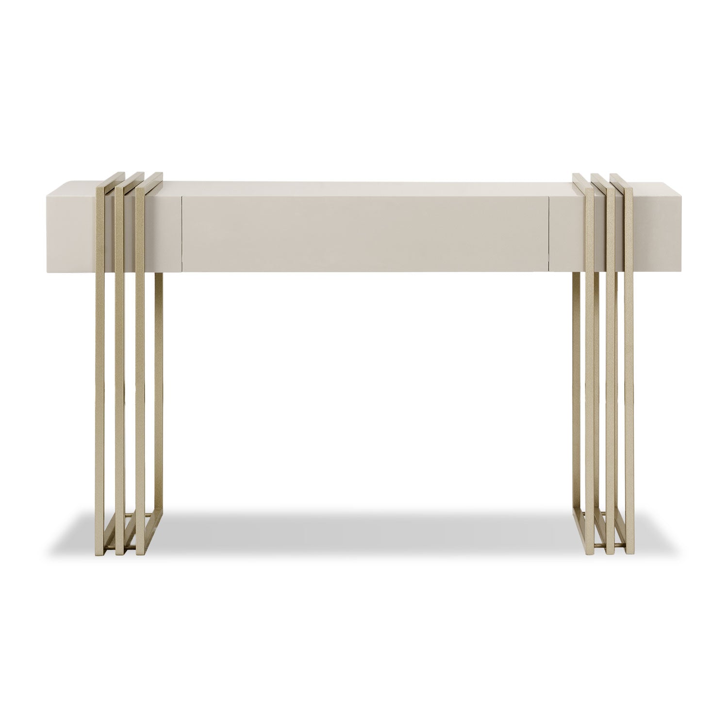 Consola Manhattan Greige, Champaña Premium