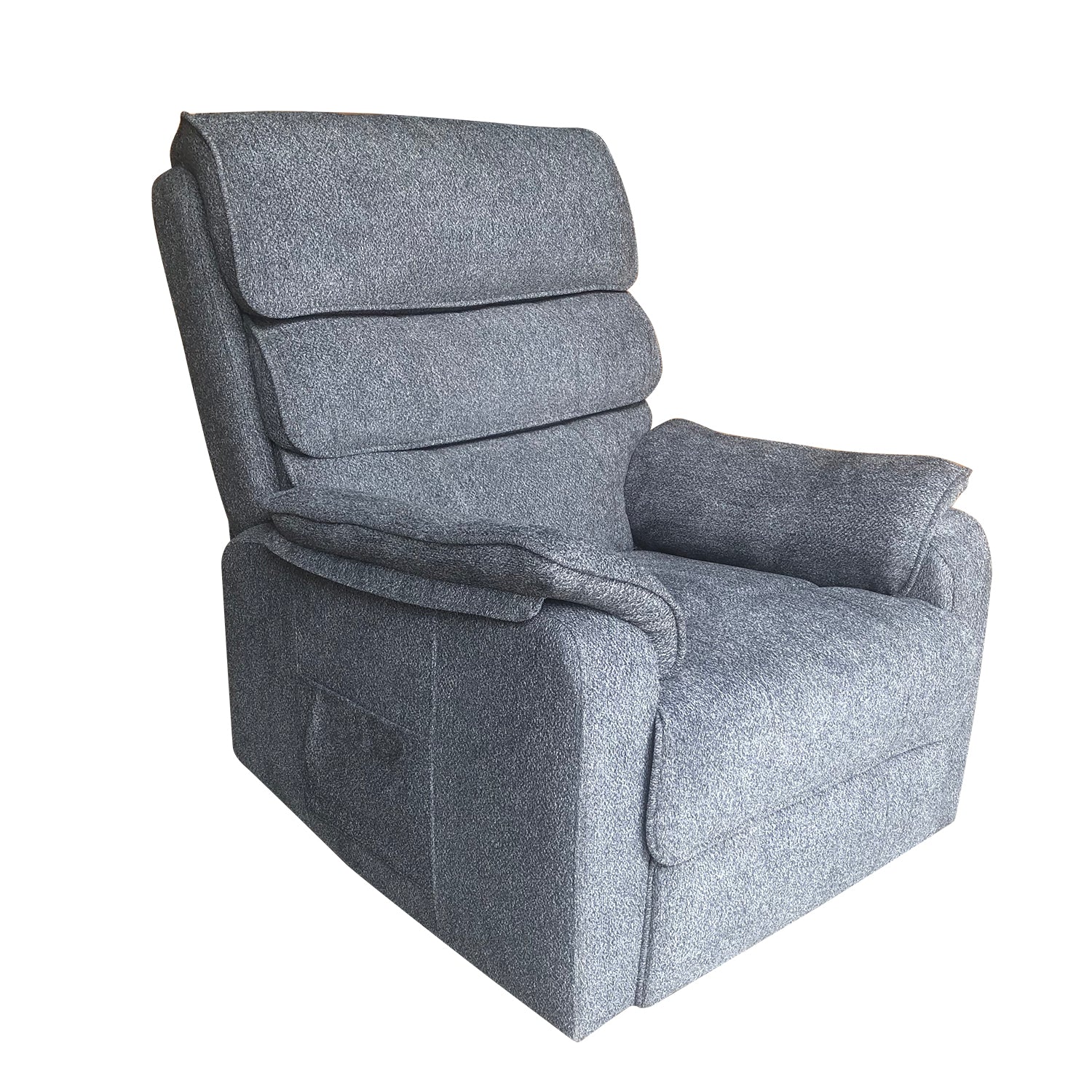 Silla Reclinable Evan Pana Plomo