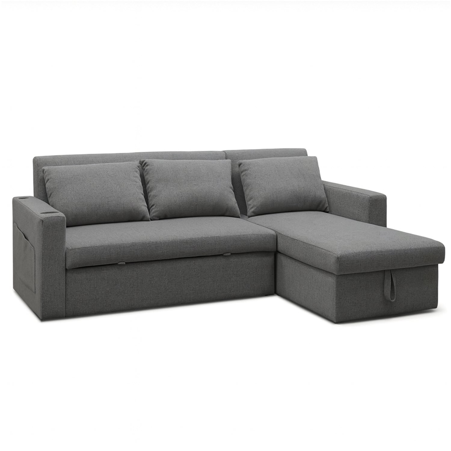 Sala Cama Zoe Lino Plomo