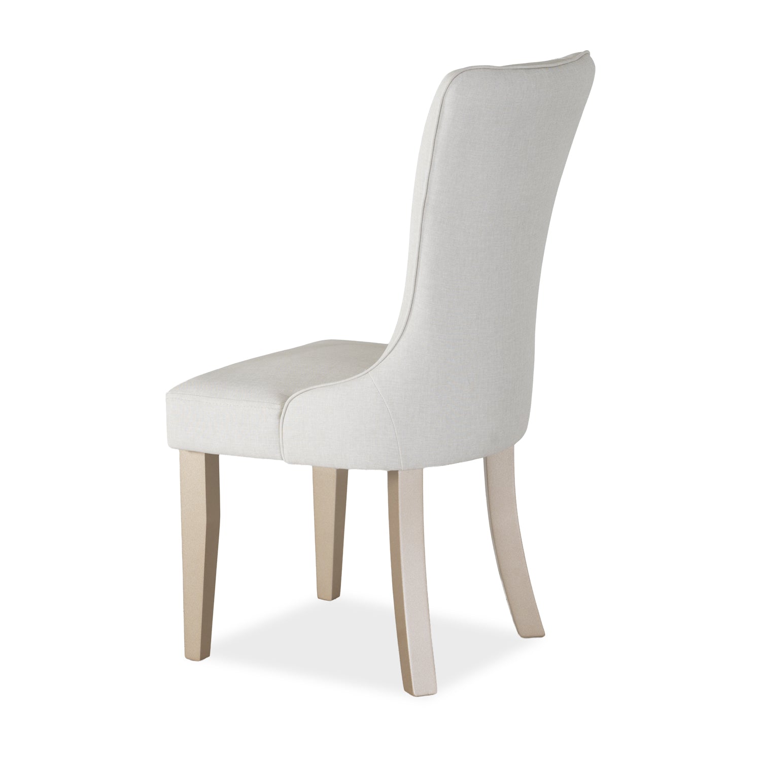 Comedor 4 Puestos Marsella Eurolino Blanco Puro, Champaña