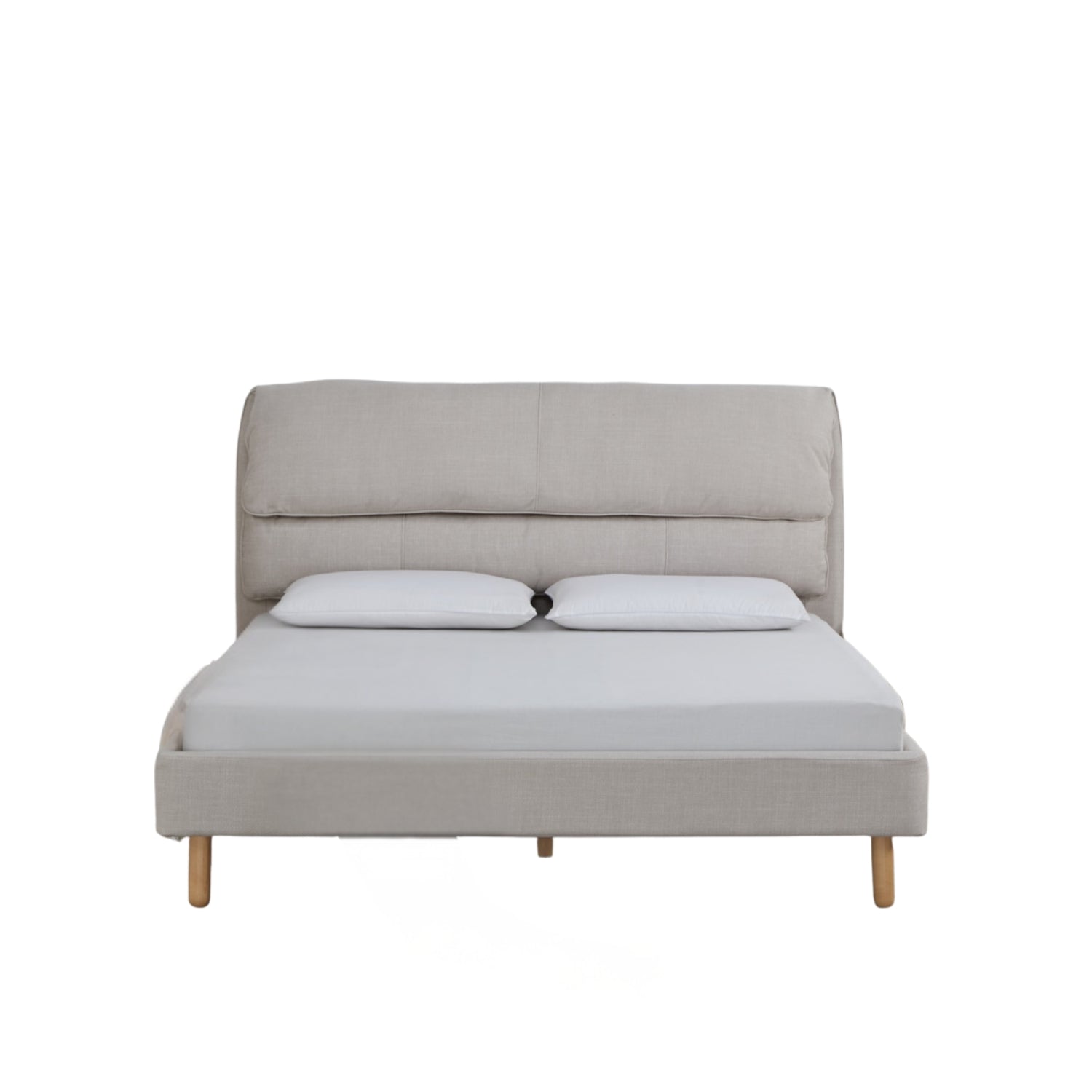 Cama Queen Cameron Crudo