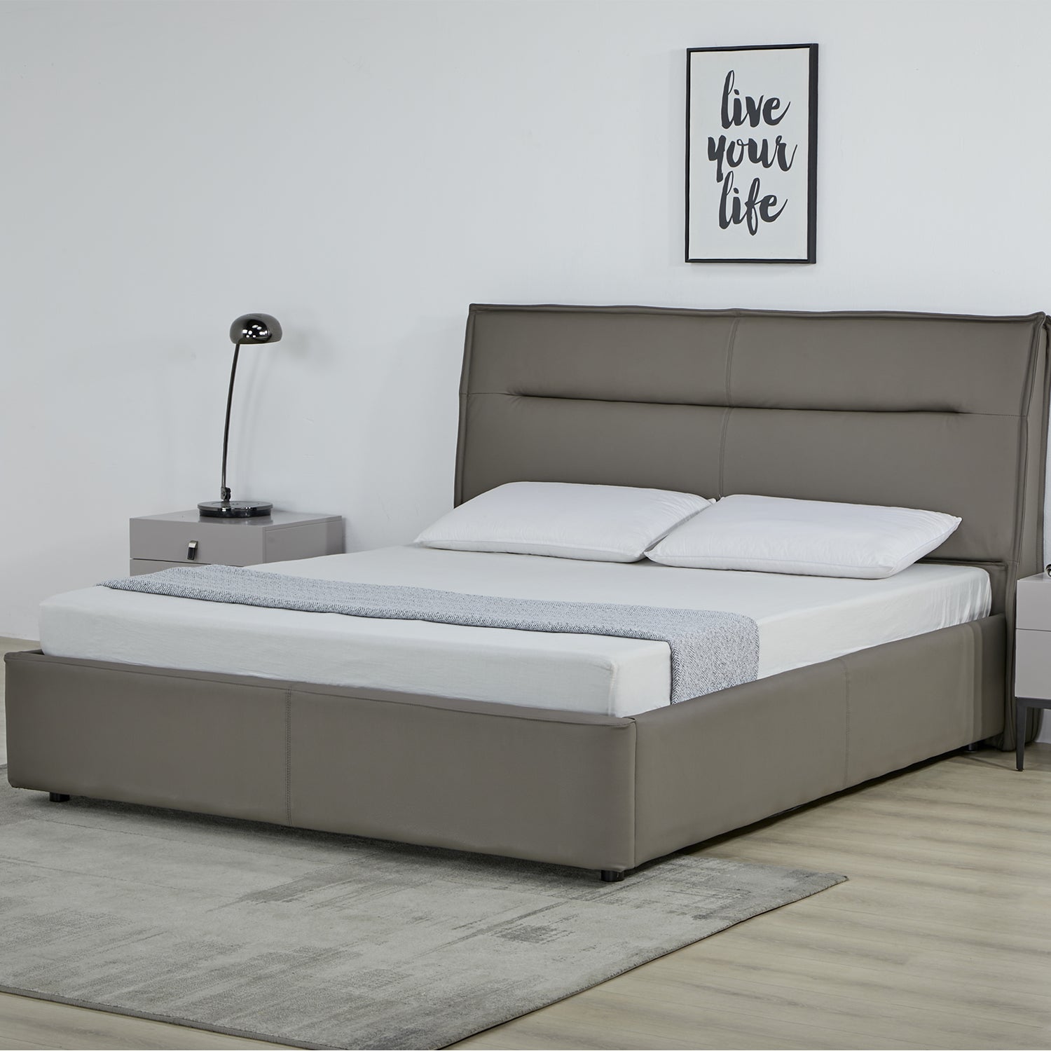 Cama Queen Luka Plomo