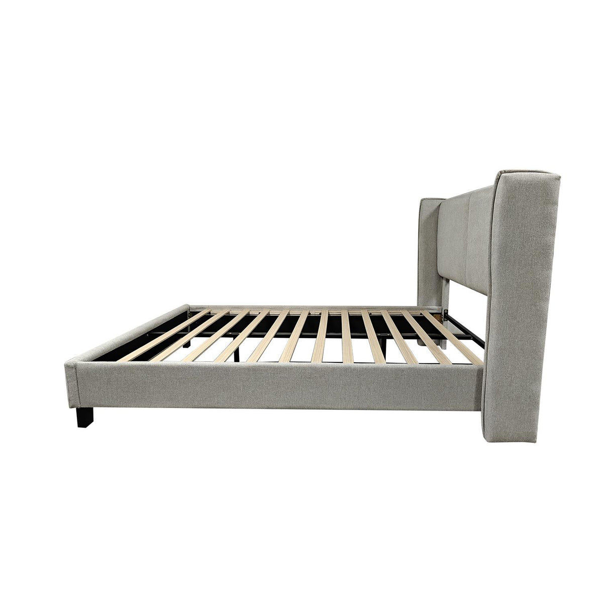 Cama Doble Barcelona Gris