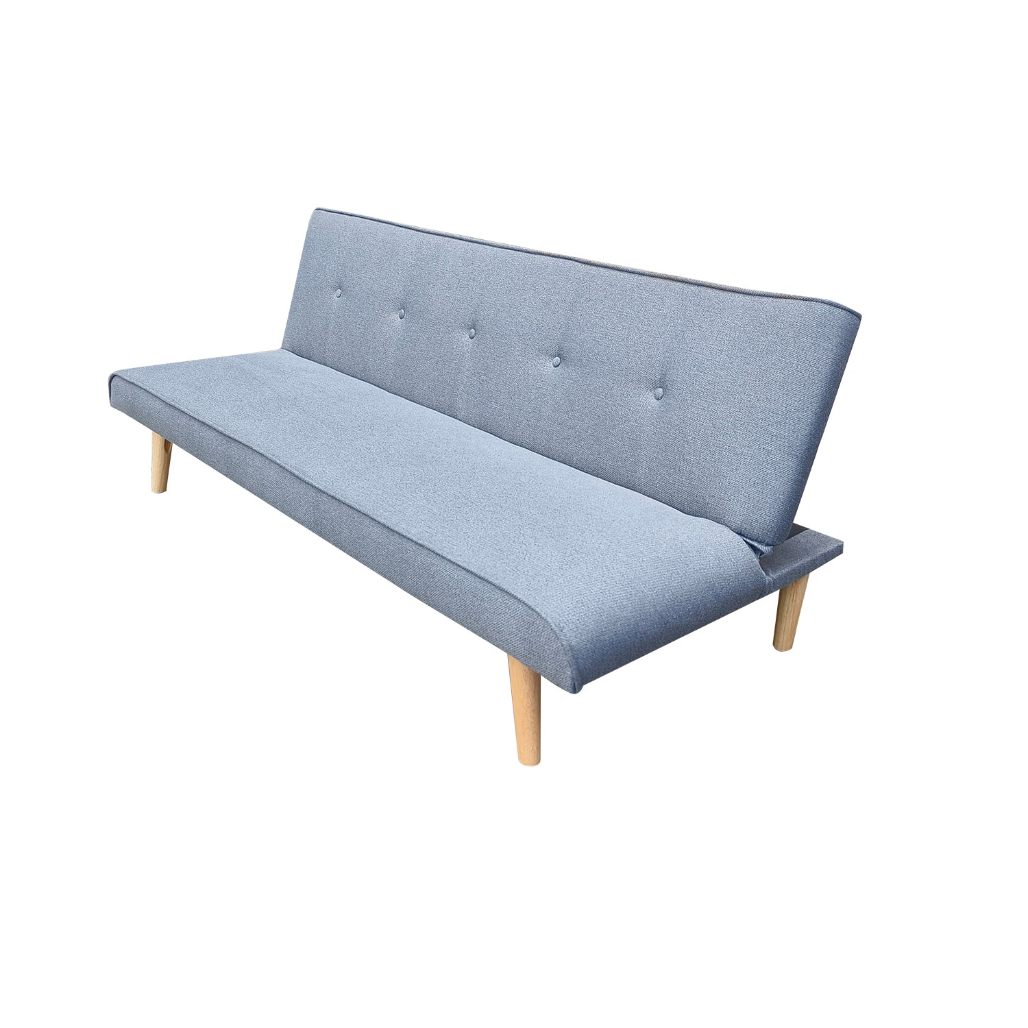 Sofá Cama Gabi Microfribra Plomo